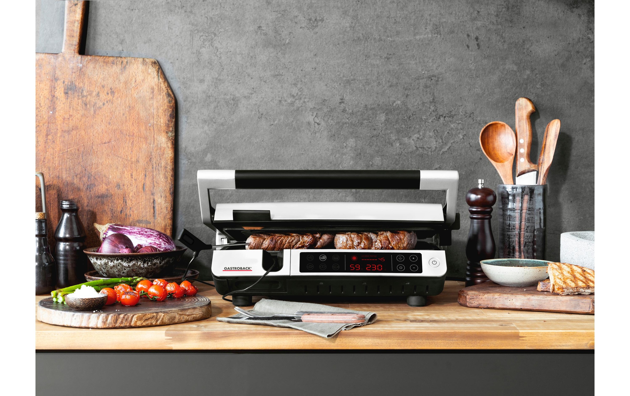 Gastroback Kontaktgrill »BBQ Advanced«, 2000 W