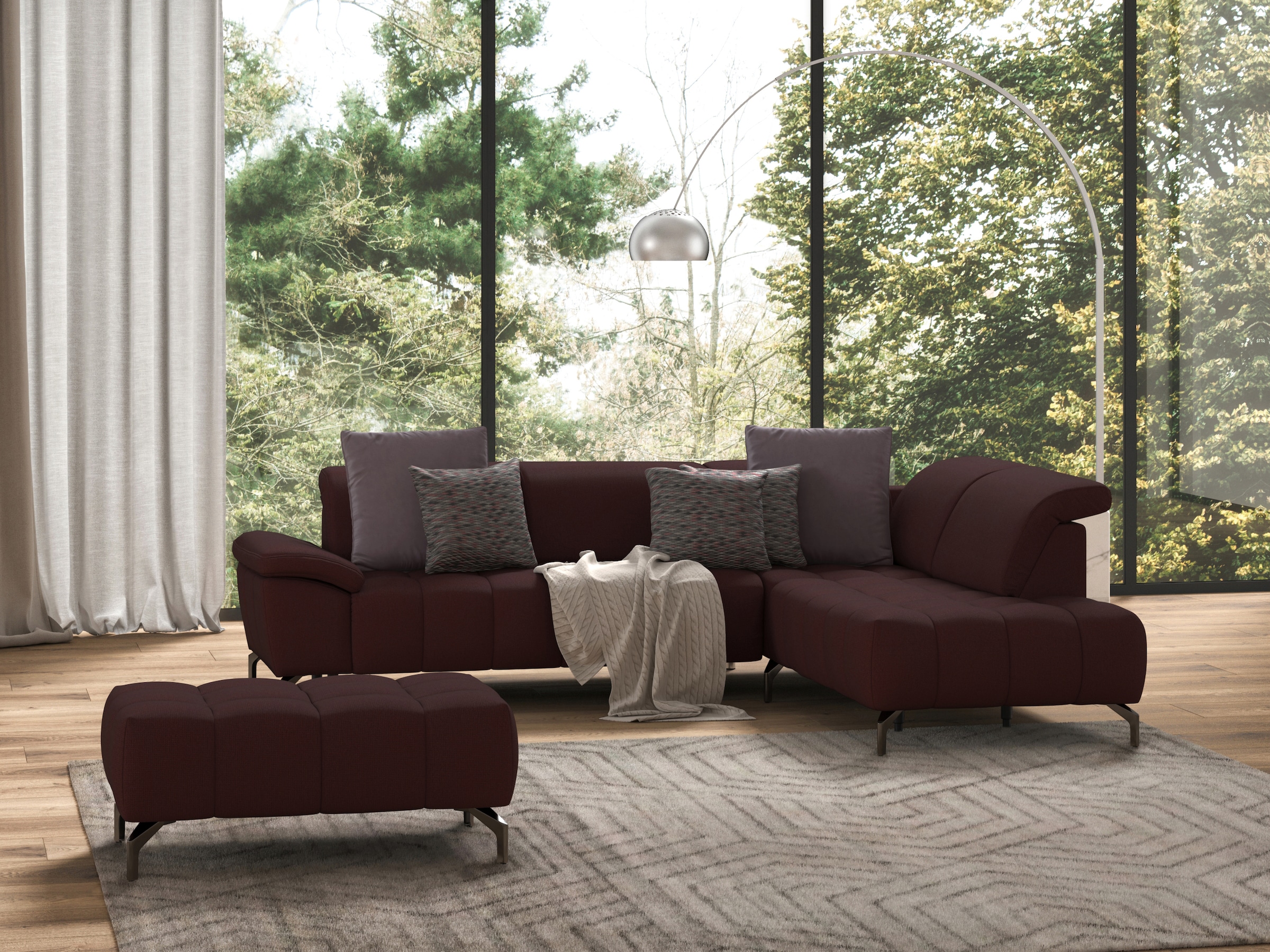 sit&more Hocker »Cool«, mit schwarzen Füssen