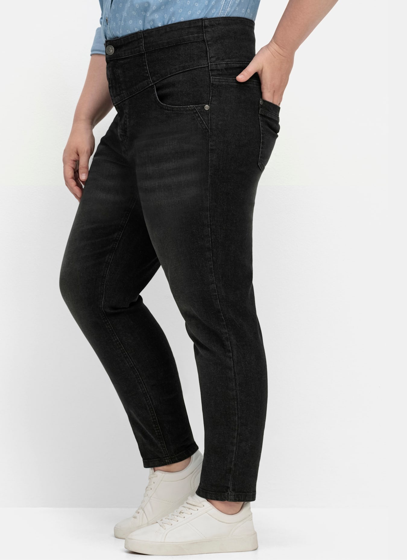 Sheego Stretch-Jeans, (1 tlg.)