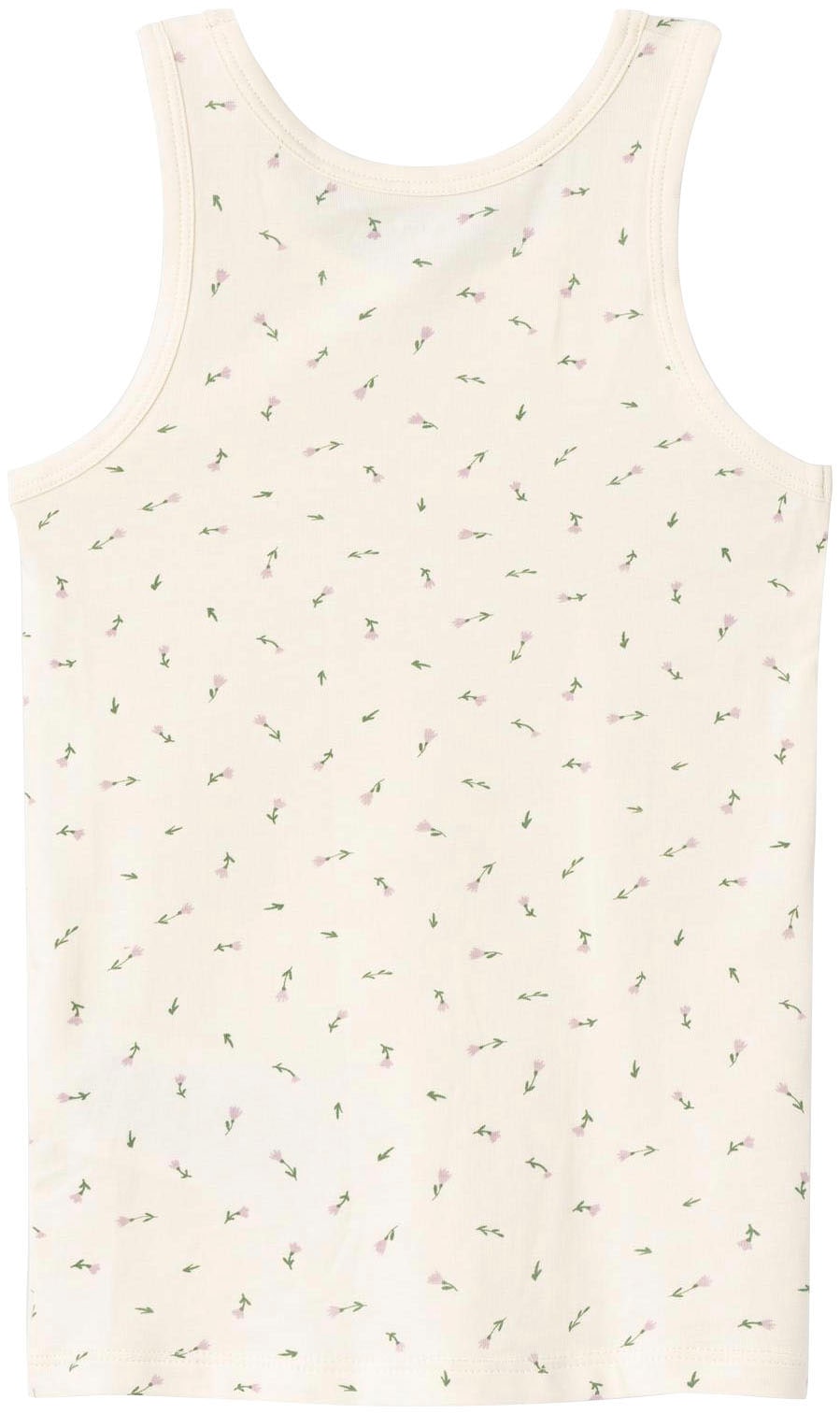 Name It Unterhemd »NMFTANK TOP 2P BUTTERCREAM FLORAL NOOS«, (Packung, 2 St.)