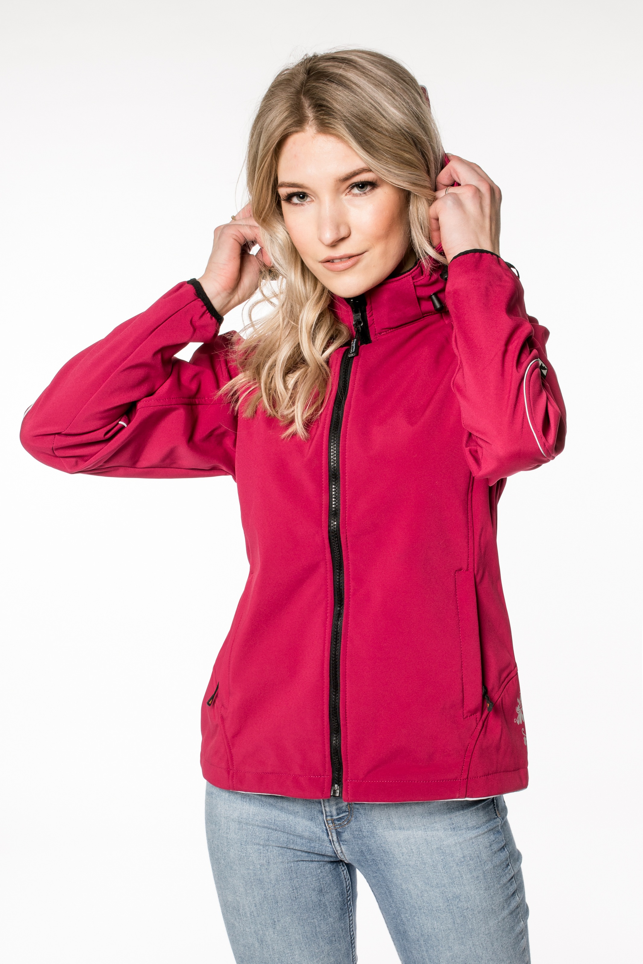 DEPROC Active Softshelljacke »NIGEL PEAK Women«, auch in Grossen Grössen erhältlich