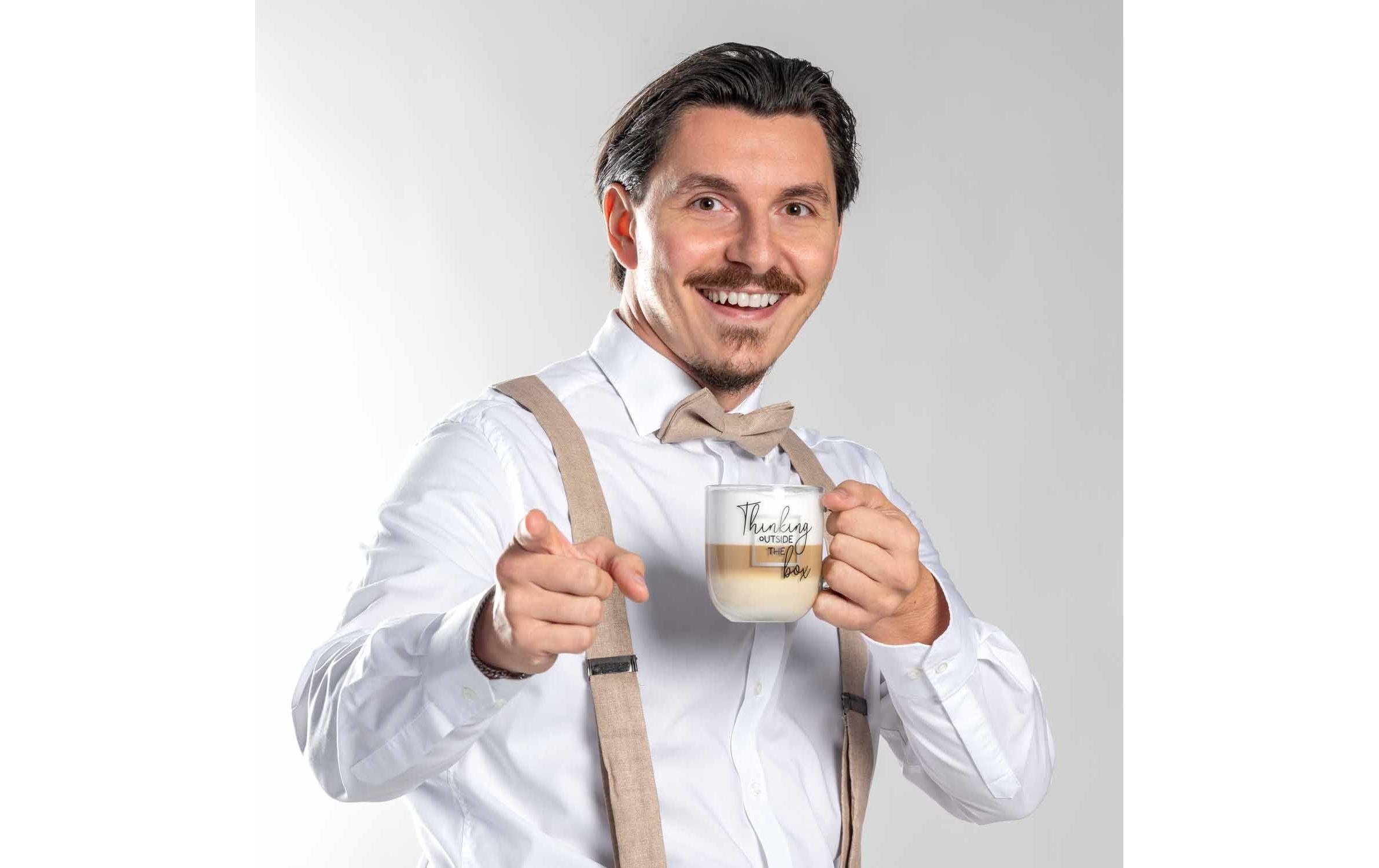 LEONARDO Tasse »Ufficio Thinking Outside The Box 400 ml«, (1 tlg.)