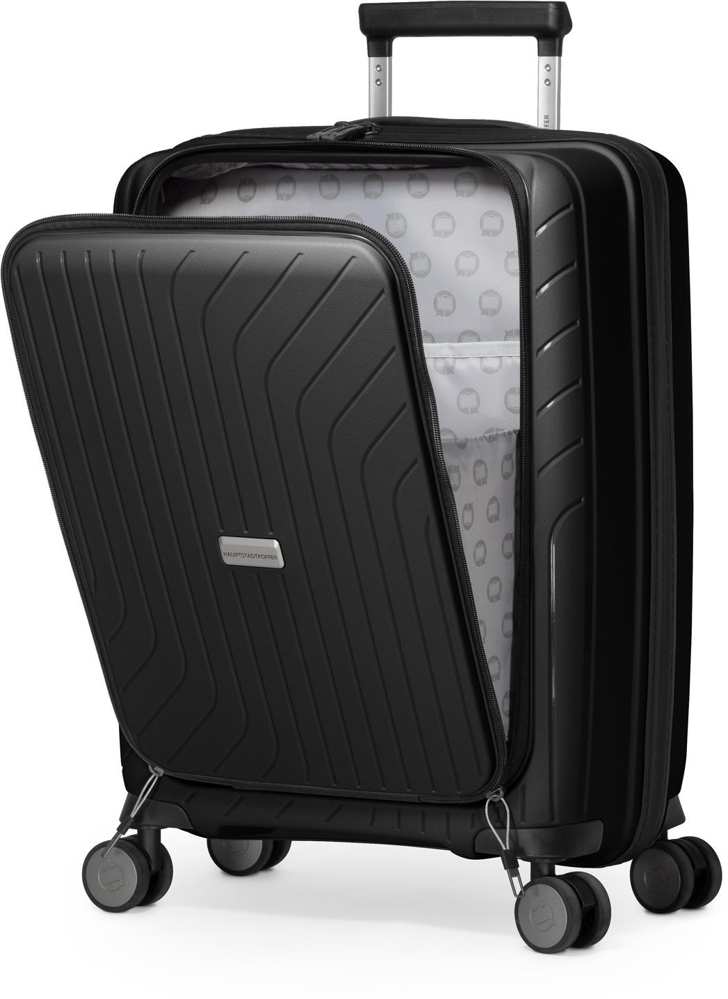 Hauptstadtkoffer Hartschalen-Trolley »TXL, schwarz, 55 cm«, 4 Rollen, mit  gepolstertem Laptopfach online bestellen bei Jelmoli-Versand Schweiz