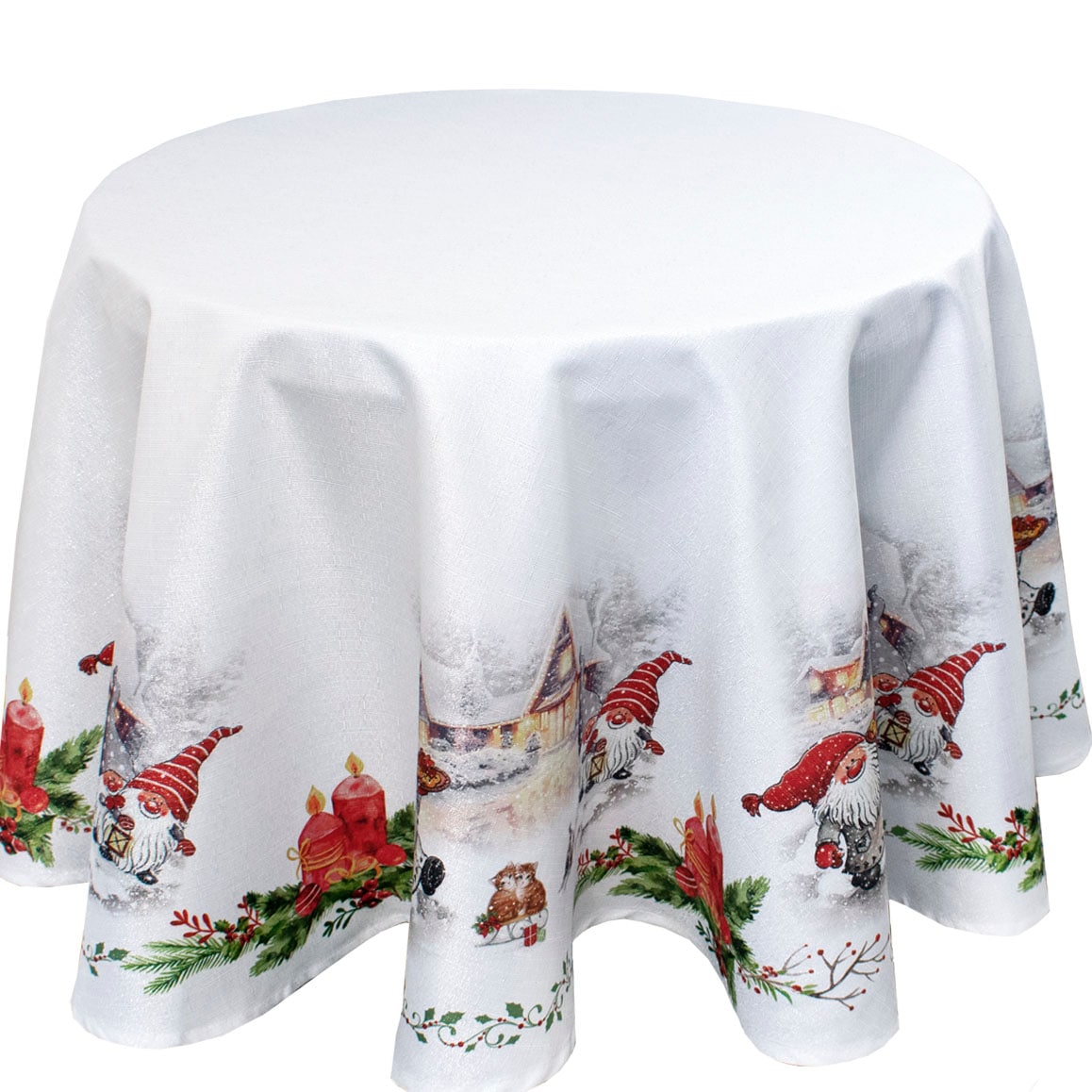 Delindo Lifestyle Tischdecke »Weihnachtswichtel«, (1 St.), mit Digitaldruck  online kaufen | Jelmoli-Versand | Mitteldecken