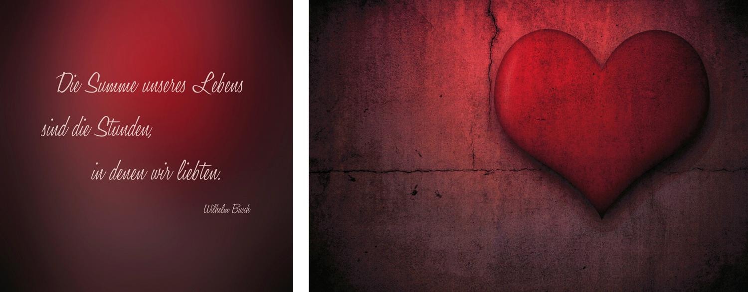 queence Leinwandbild »Sünden«, Herz-Herzbilder-Kunst-Modern-Spa-Spa Bilder-Sprüche-Sprüche & Texte-Schriftzug-Schriftzüge, (Set), Premium-Leinwandstoff, Handarbeit aus Deutschland, Zitat, 2er Set