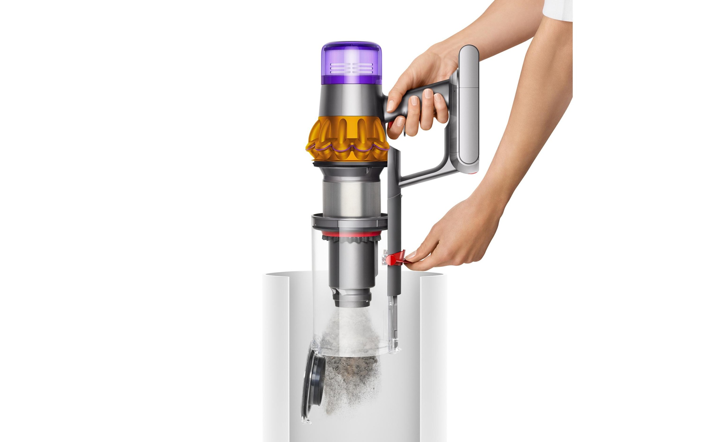 DYSON Akku-Hand-und Stielstaubsauger »V15 Detect (Nickel)«