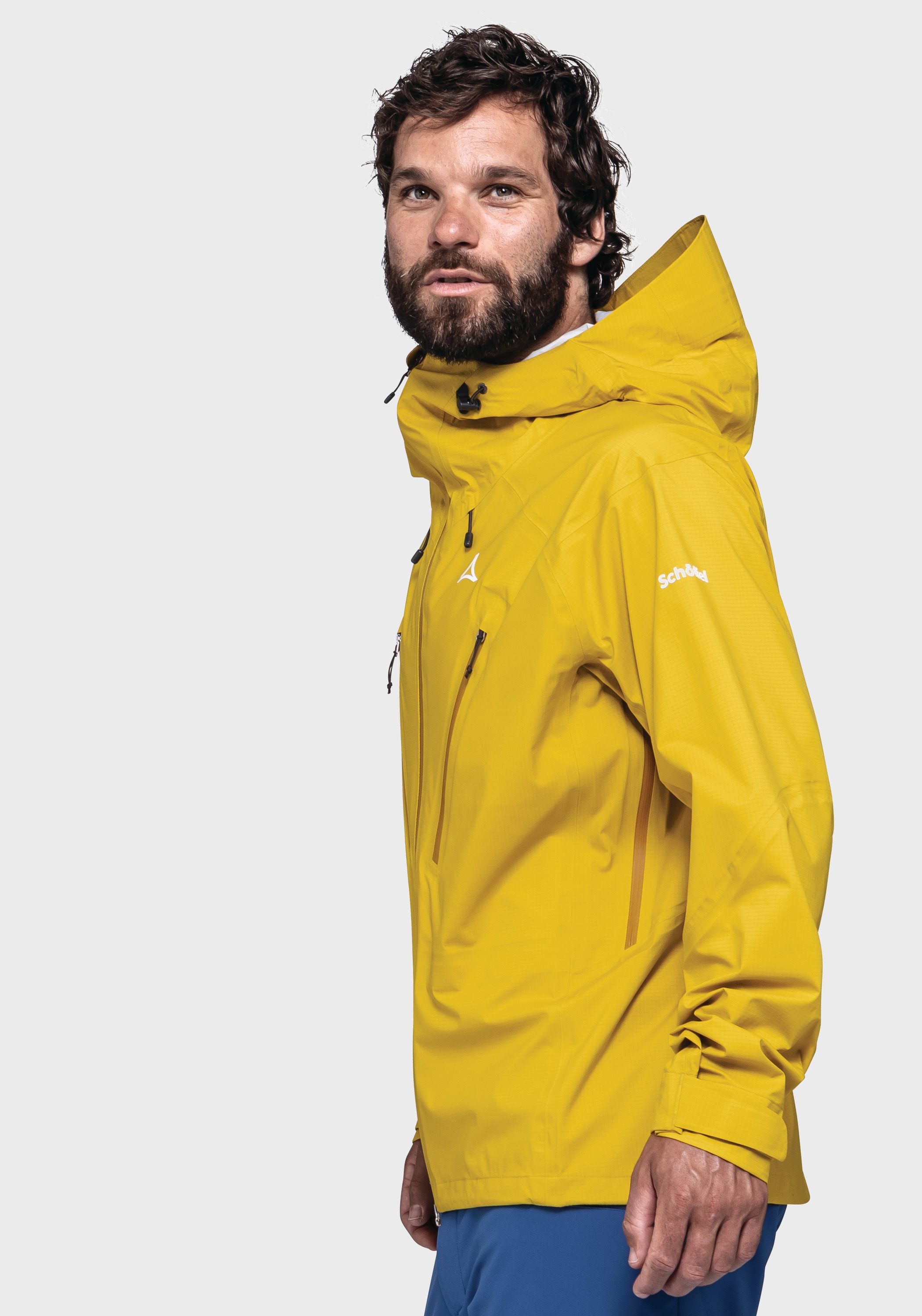 Schöffel Outdoorjacke »Mountain Jacket Style Blaueis MNS«, mit Kapuze