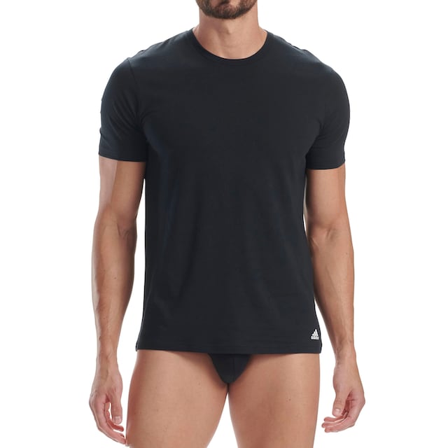 adidas Sportswear Unterhemd, (2er-Pack), Crew Neck T-Shirt mit flexiblen 4  Way Stretch online shoppen | Jelmoli-Versand