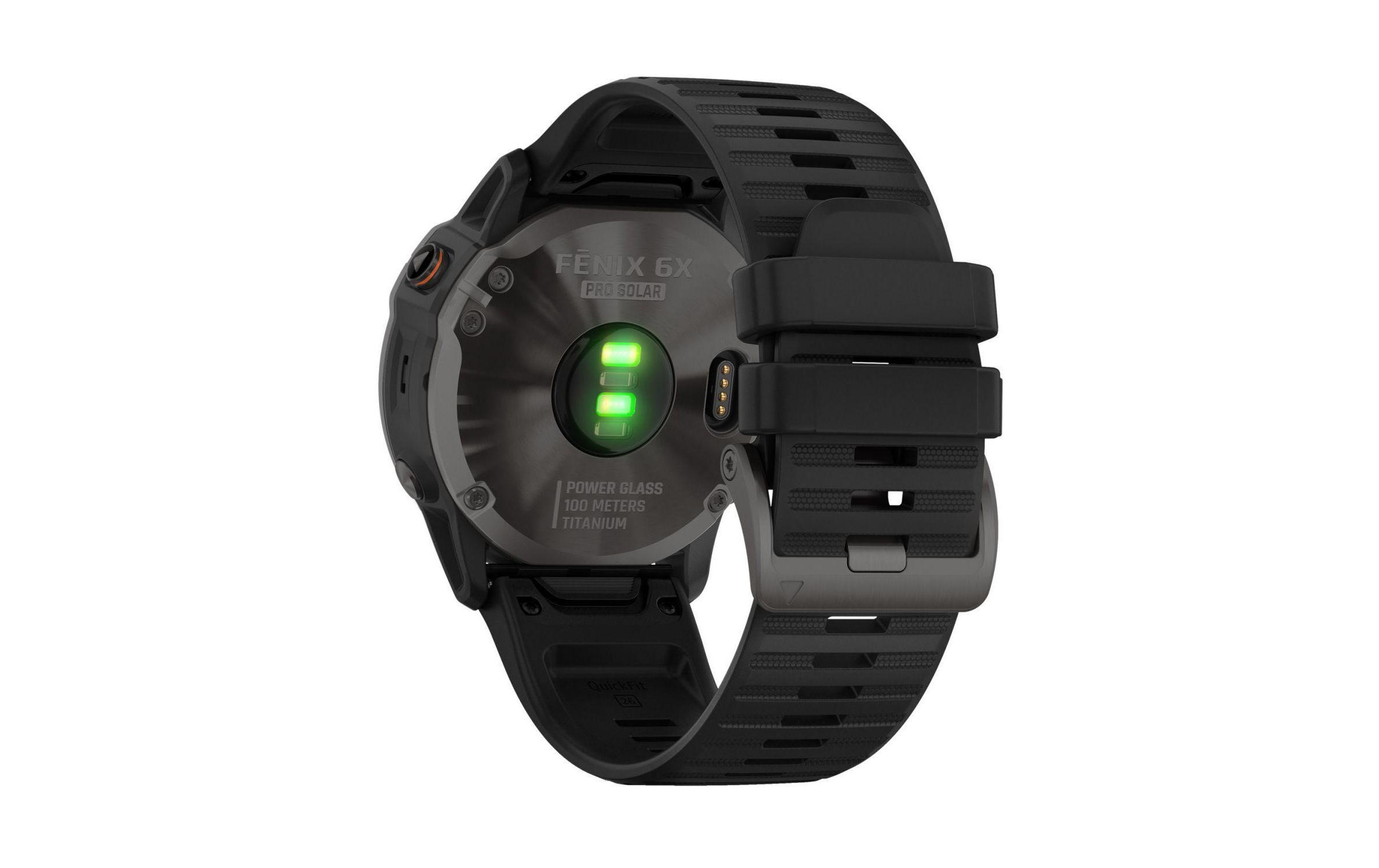 Garmin Smartwatch »fenix 6X Pro Solar Schwarz«