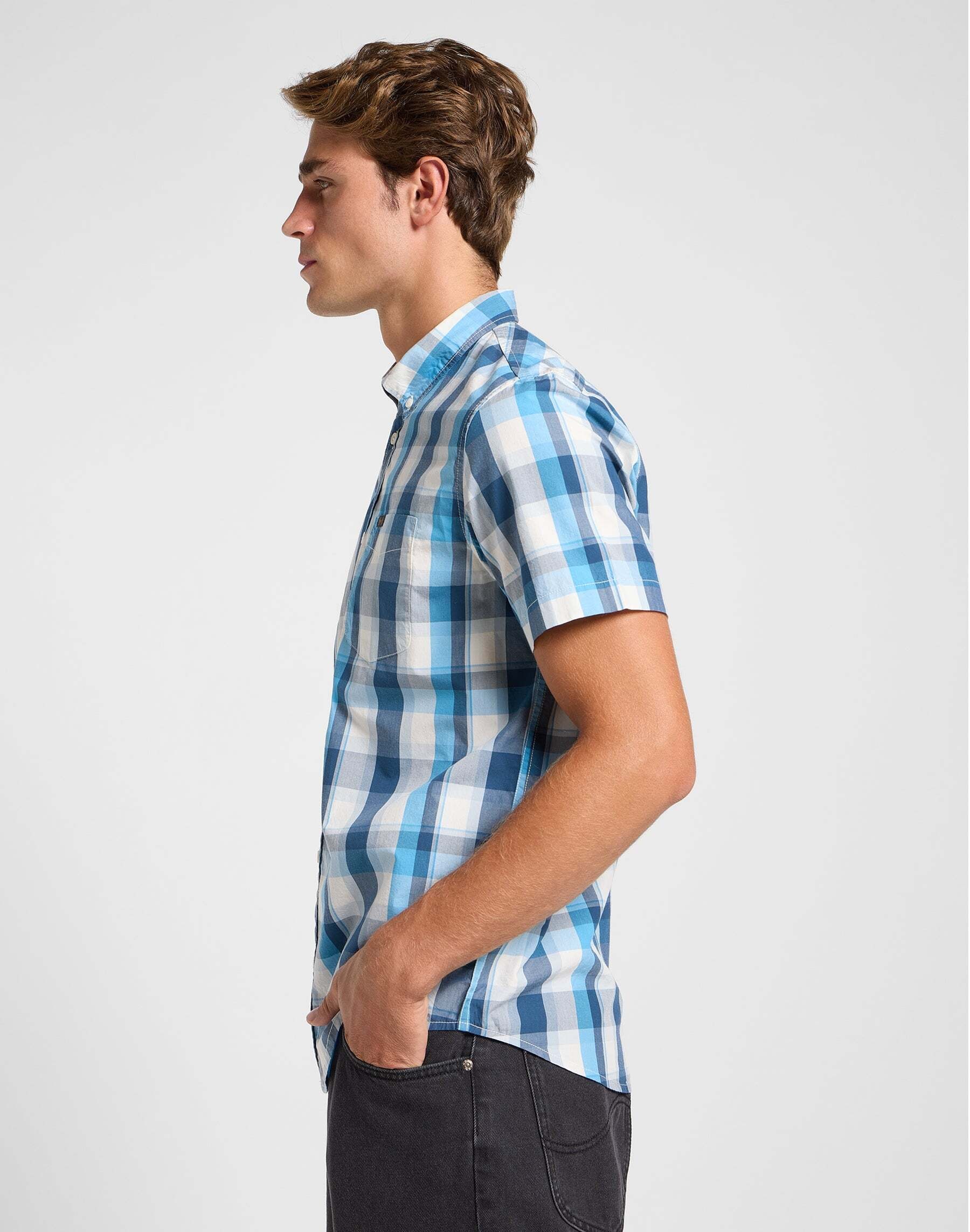 Lee® Kurzarmhemd »LEE Kurzarmhemd Lee Button Down Ss«