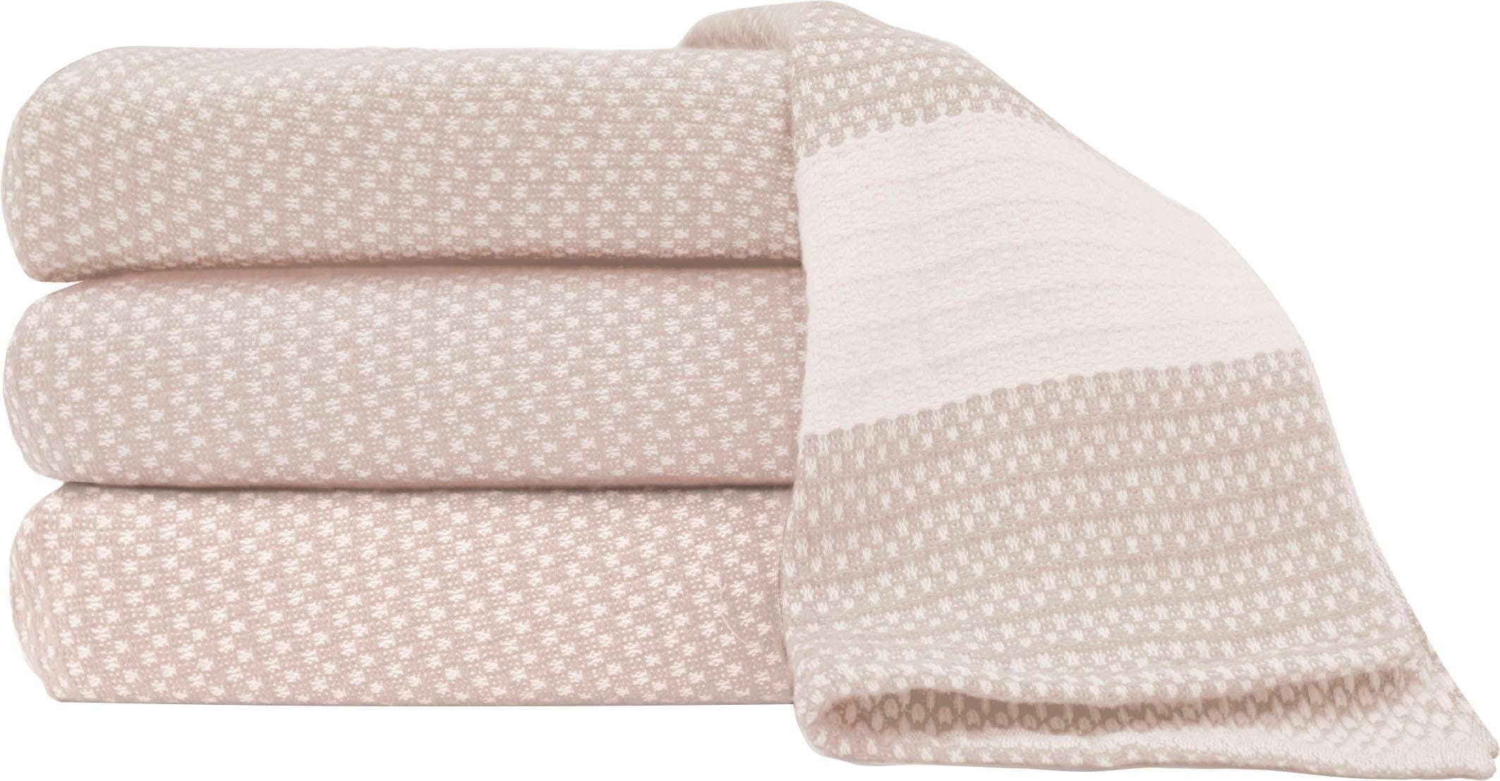 Primera Wohndecke »Schachbrett«, Design, shoppen einem Kuscheldecke online zeitlosen mit | Jelmoli-Versand