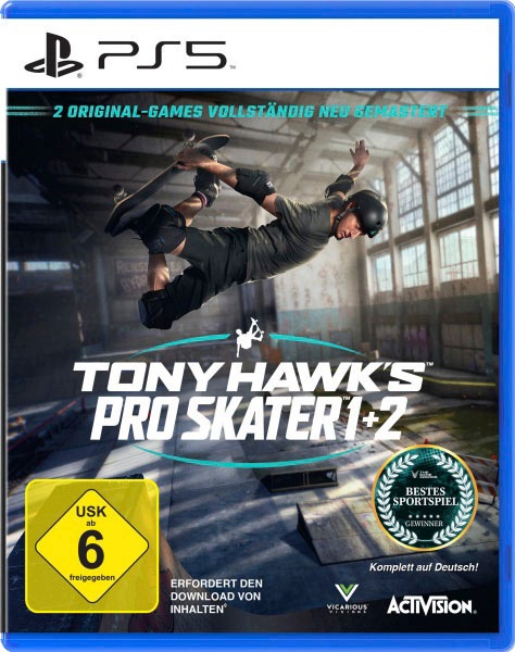 Image of Activision Spielesoftware »Tony Hawk's Pro Skater 1+2«, PlayStation 5