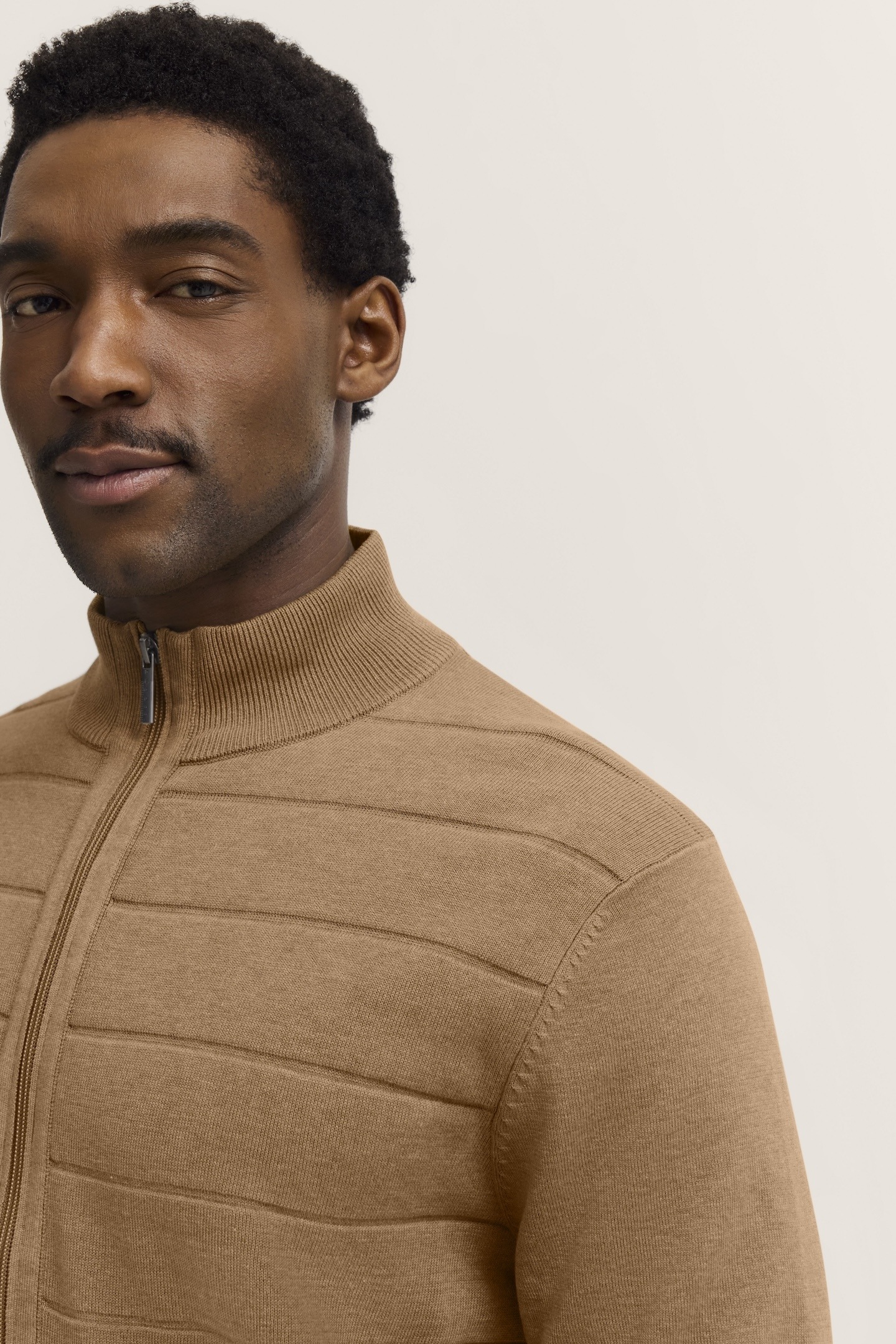 bugatti Strickjacke, mit Reissverschluss