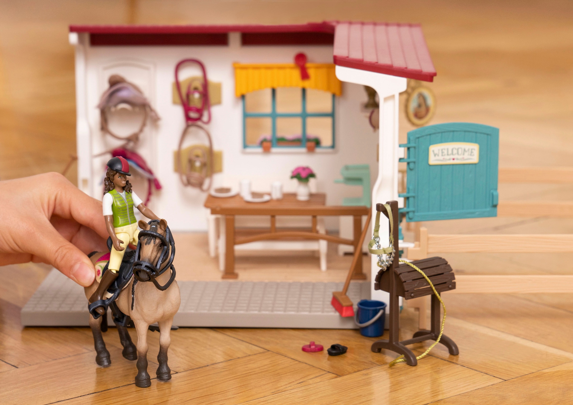 Schleich® Spielwelt »HORSE CLUB, Sattelkammer (42591)«, Made in Germany