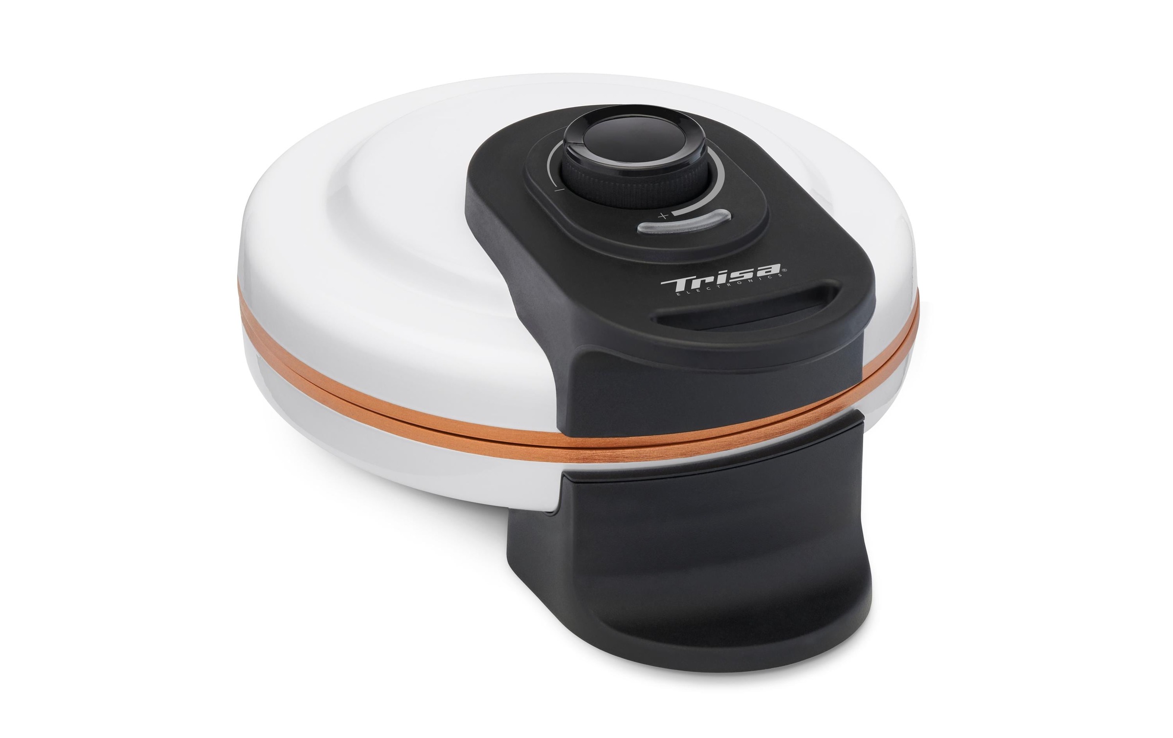 Trisa Waffeleisen »Retro Waffles Bronze/Weiss« 800 W