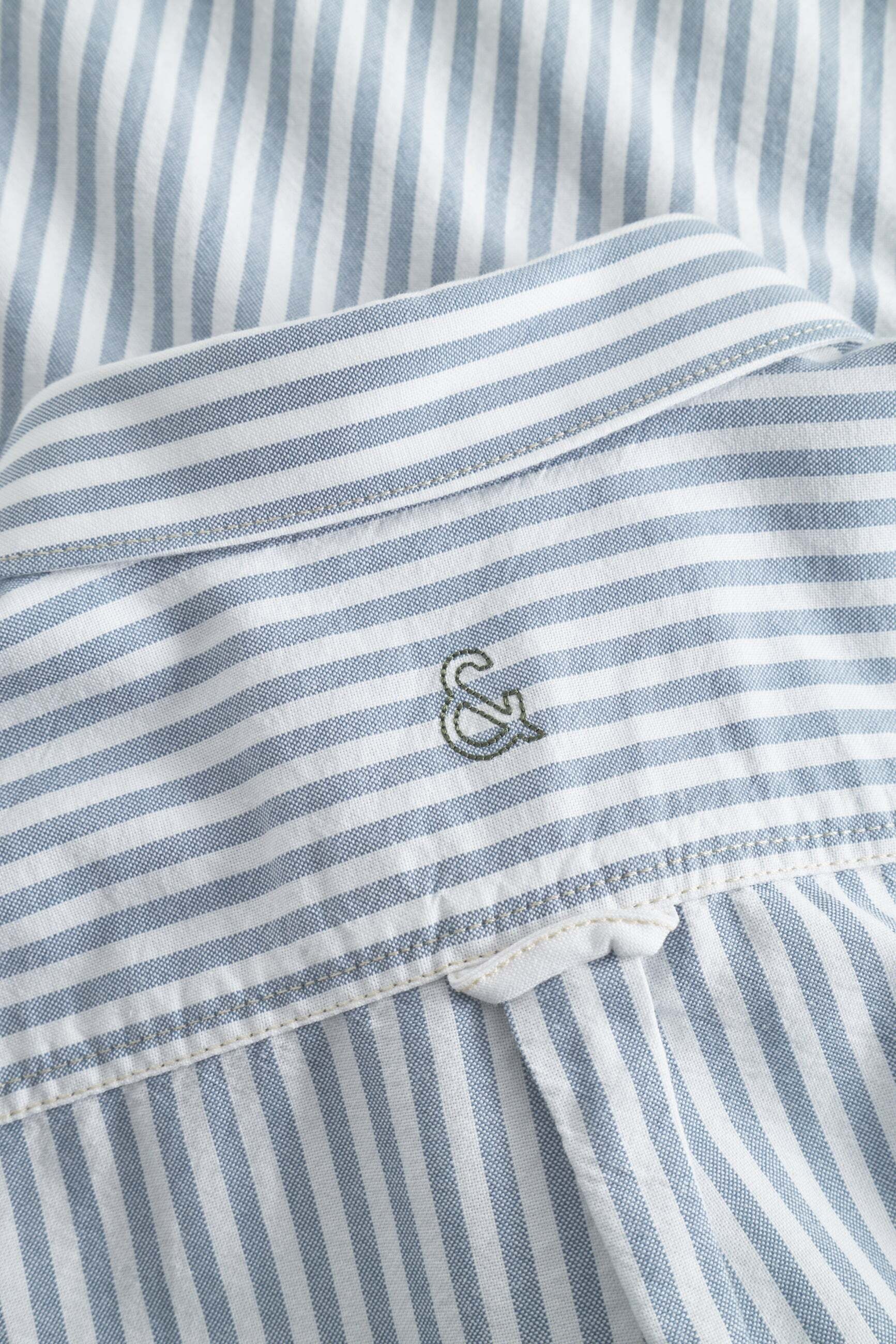 colours & sons Langarmhemd »colours & sons Langarmhemd Shirt-Soft Oxford Stripes«