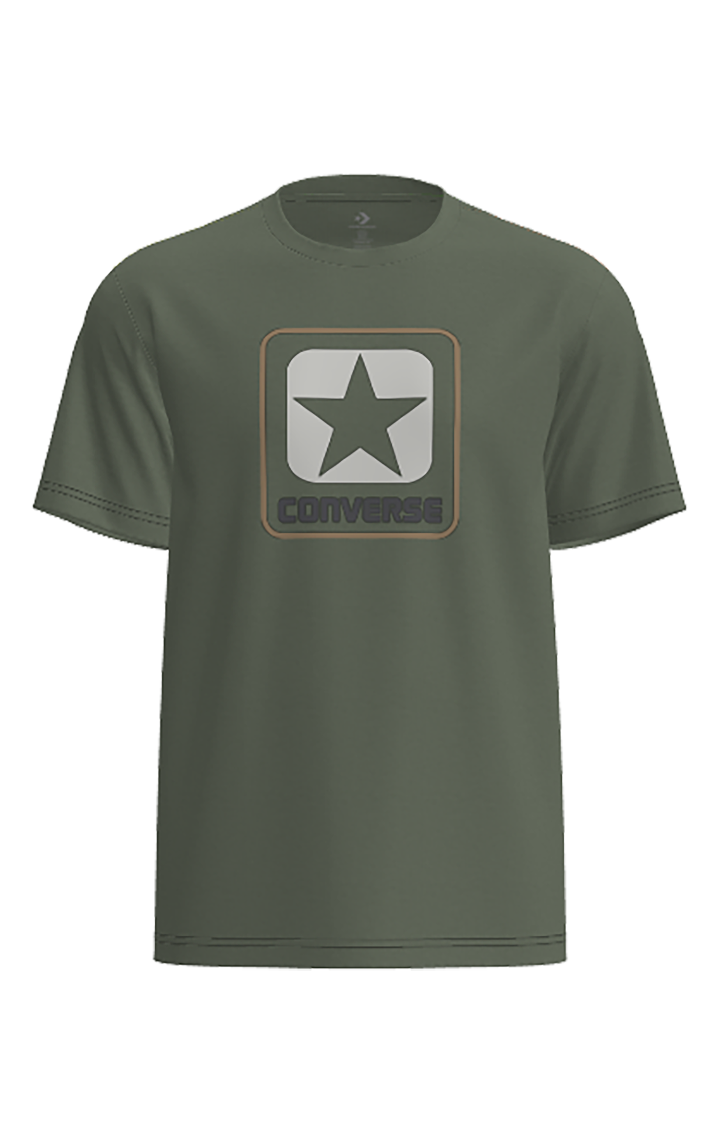 Converse T-Shirt »BOX LOGO TEE« sportlicher Stil, aus Baumwolle und Polyester