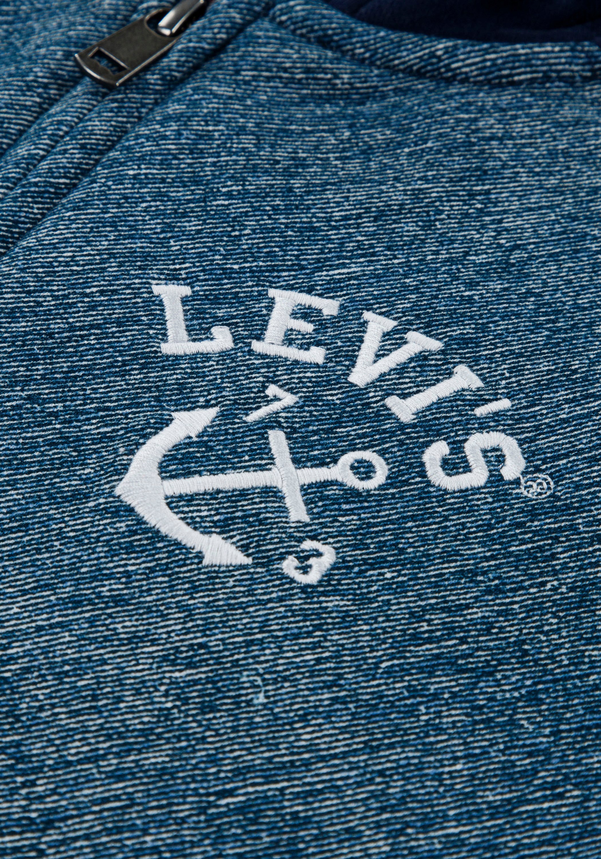 Levi's® Kids Kapuzensweatjacke »LVB TROMPE LOEIL DENIM HOODIE«, in Colorblocking-Optik, for BOYS