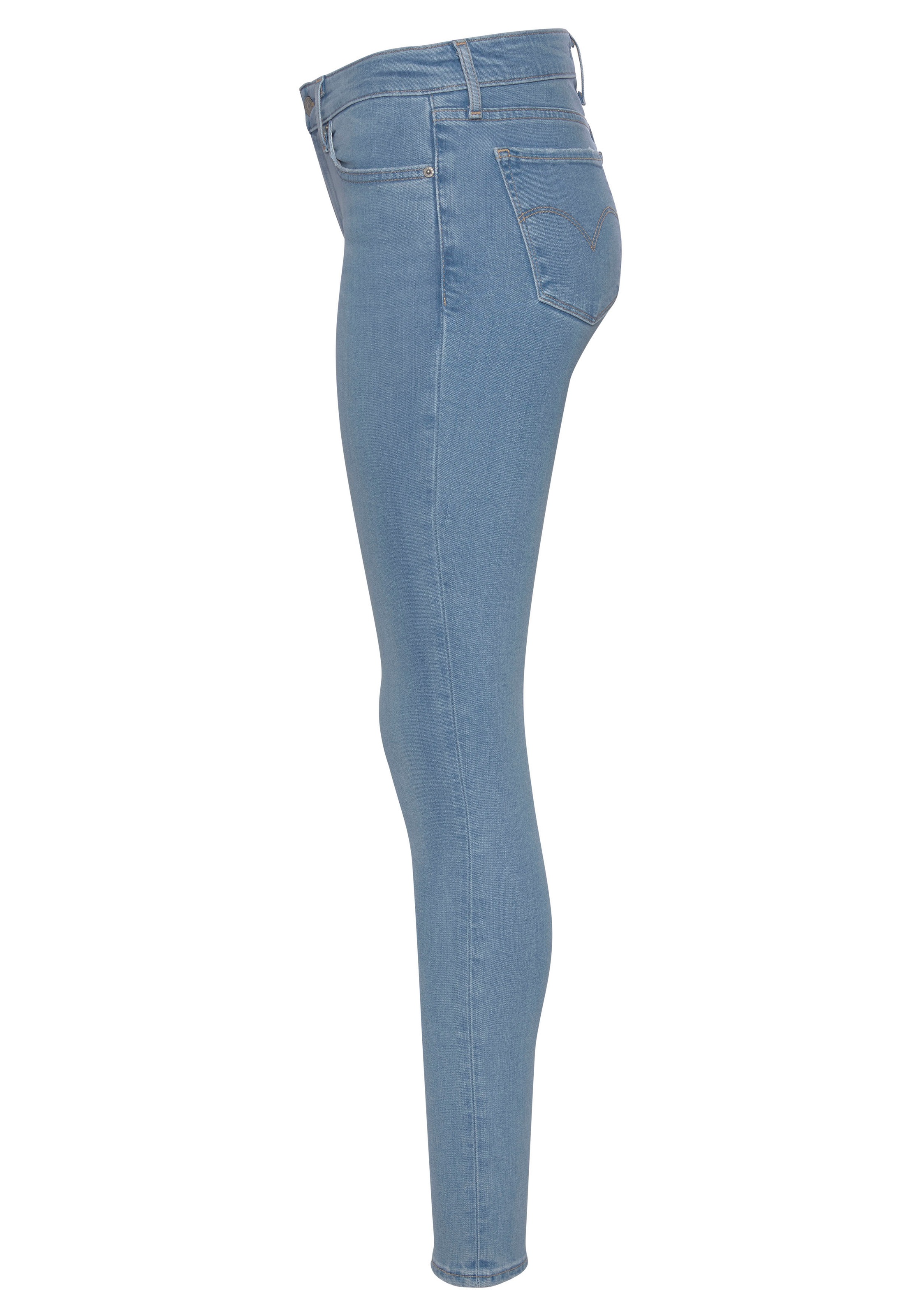 Schweiz Levi\'s® etwas Jelmoli-Versand Bund online bestellen »711 bei Skinny-fit-Jeans Skinny«, niedrigem mit