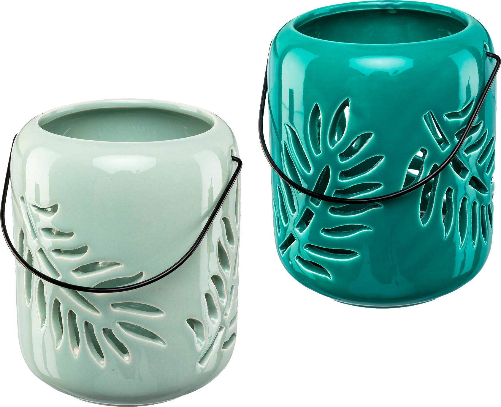 Creativ home Windlicht Teelichthalter Glas LEOPARD«, aus »Kerzenhalter St.), online (Set, 4