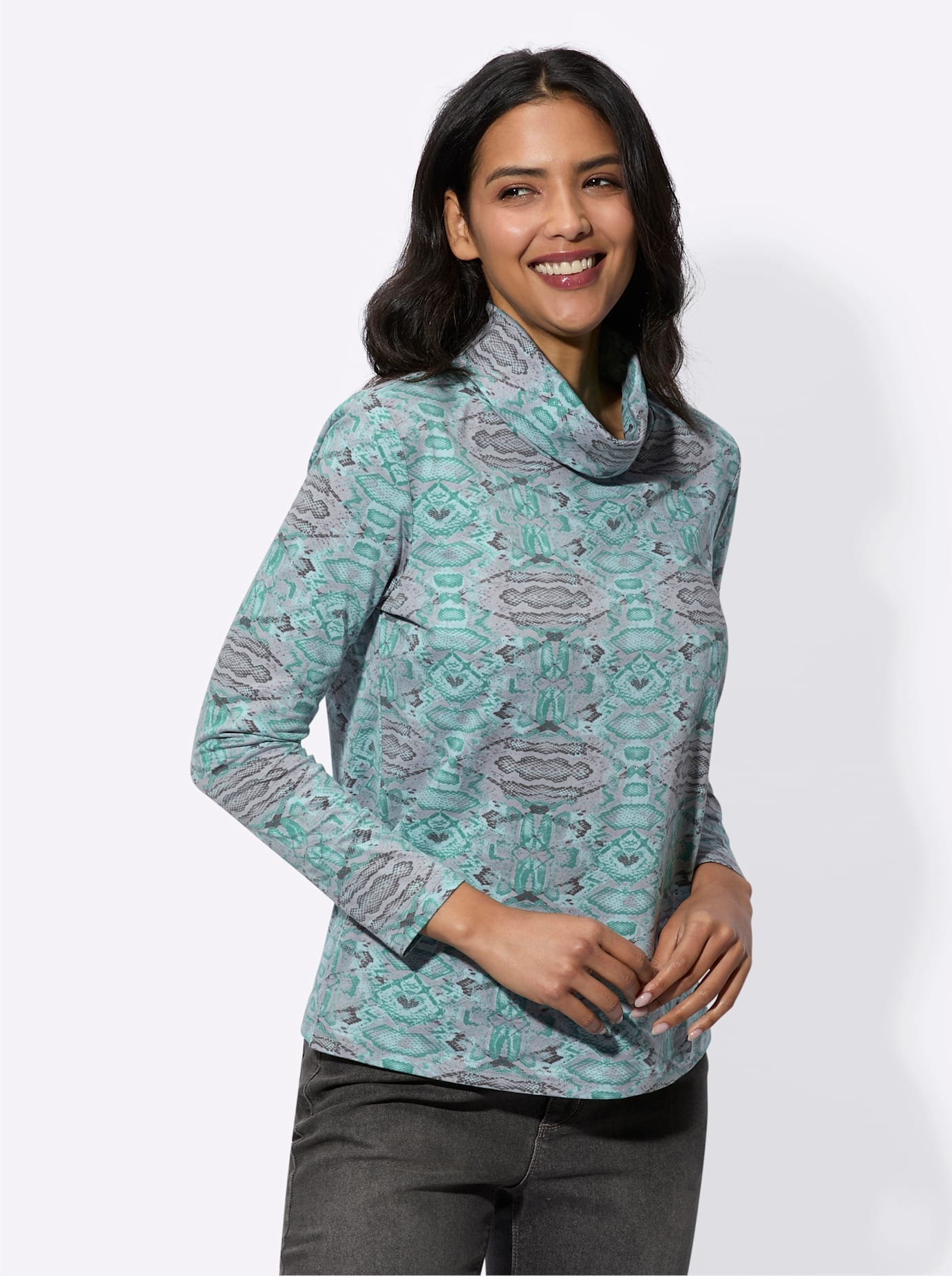 Classic Basics Rollkragenshirt »Rollkragen-Shirt«, (1 tlg.)