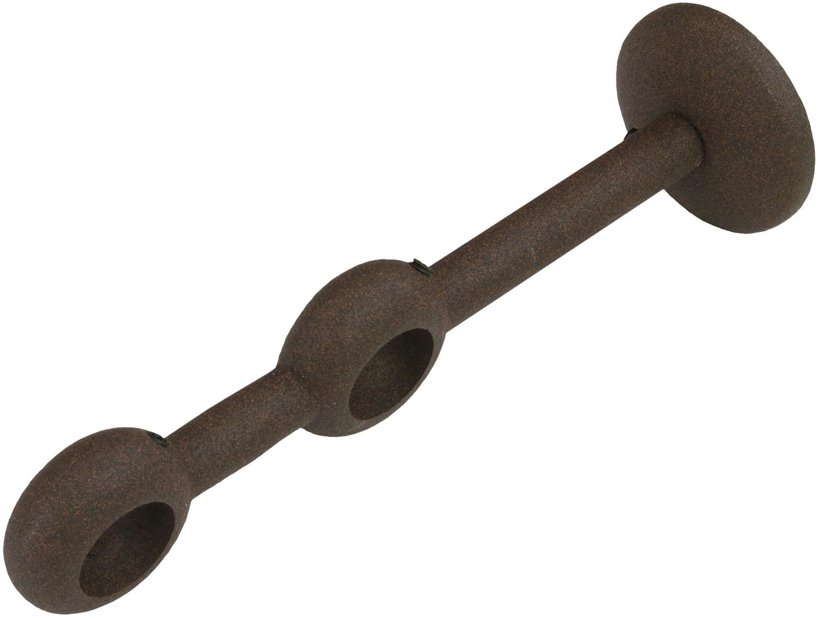 Liedeco Gardinenstange »Esp Spirale«, 2 läufig-läufig, Fixmass, 2-läufig im Fixmass Ø 16 mm