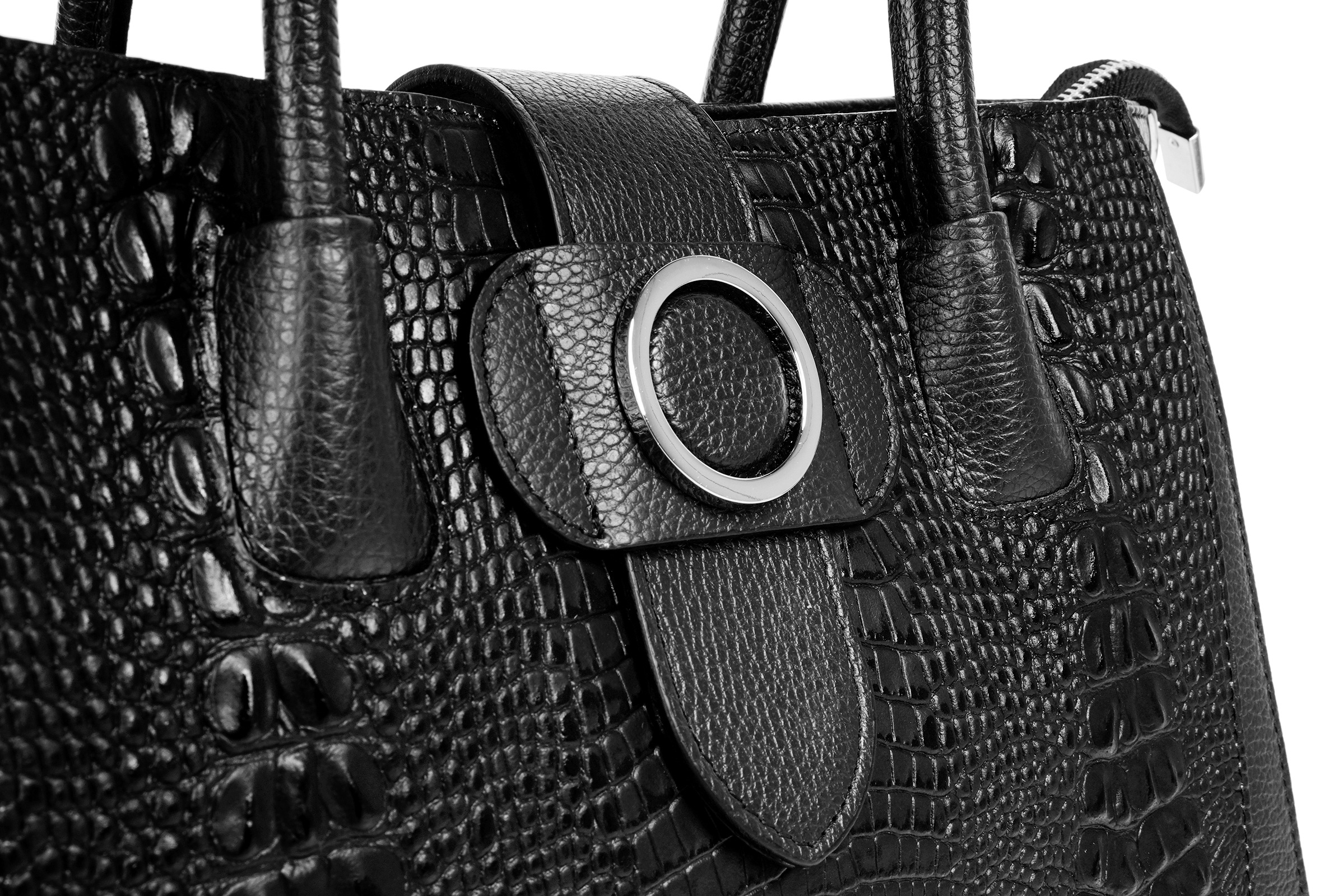 Cluty Shopper, echt Leder, Made in Italy