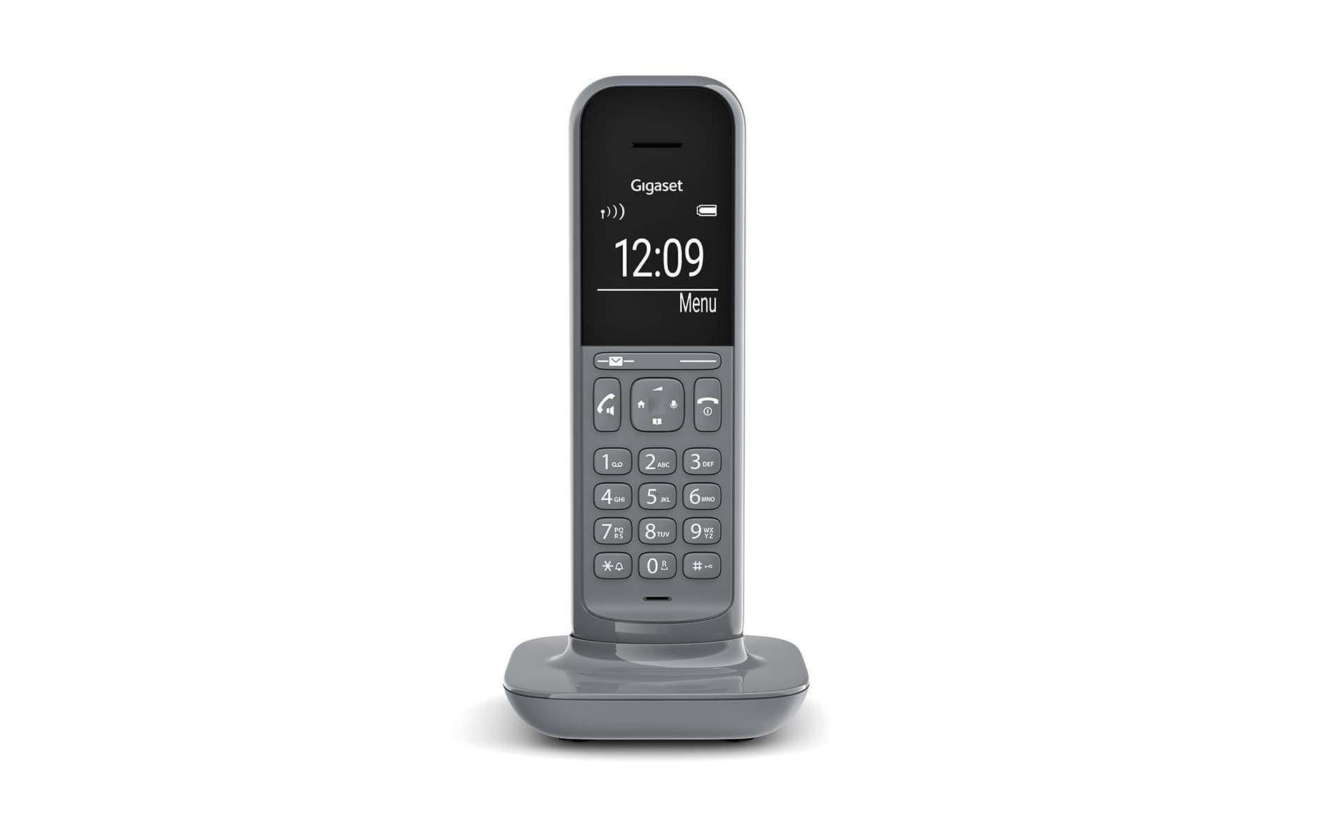 Gigaset Schnurloses DECT-Telefon »Gigaset CL390A Grau«