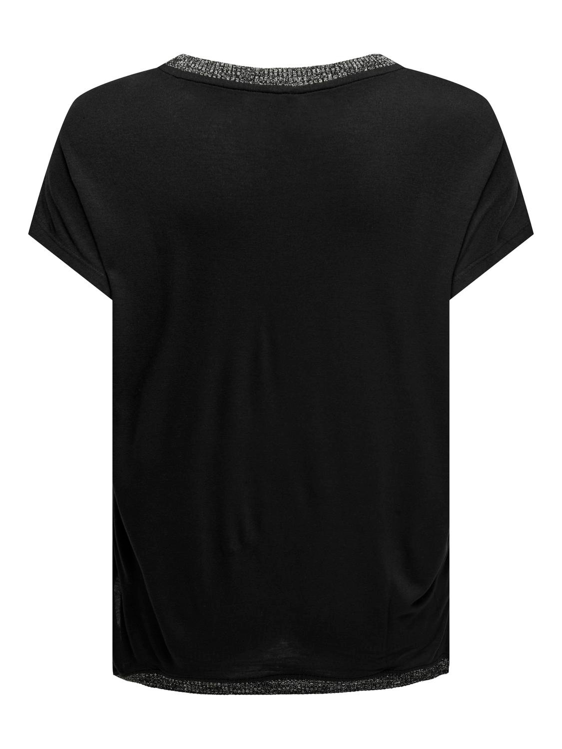 ONLY Kurzarmshirt »ONLMICKELA S/S PHOTO TOP BOX JRS«