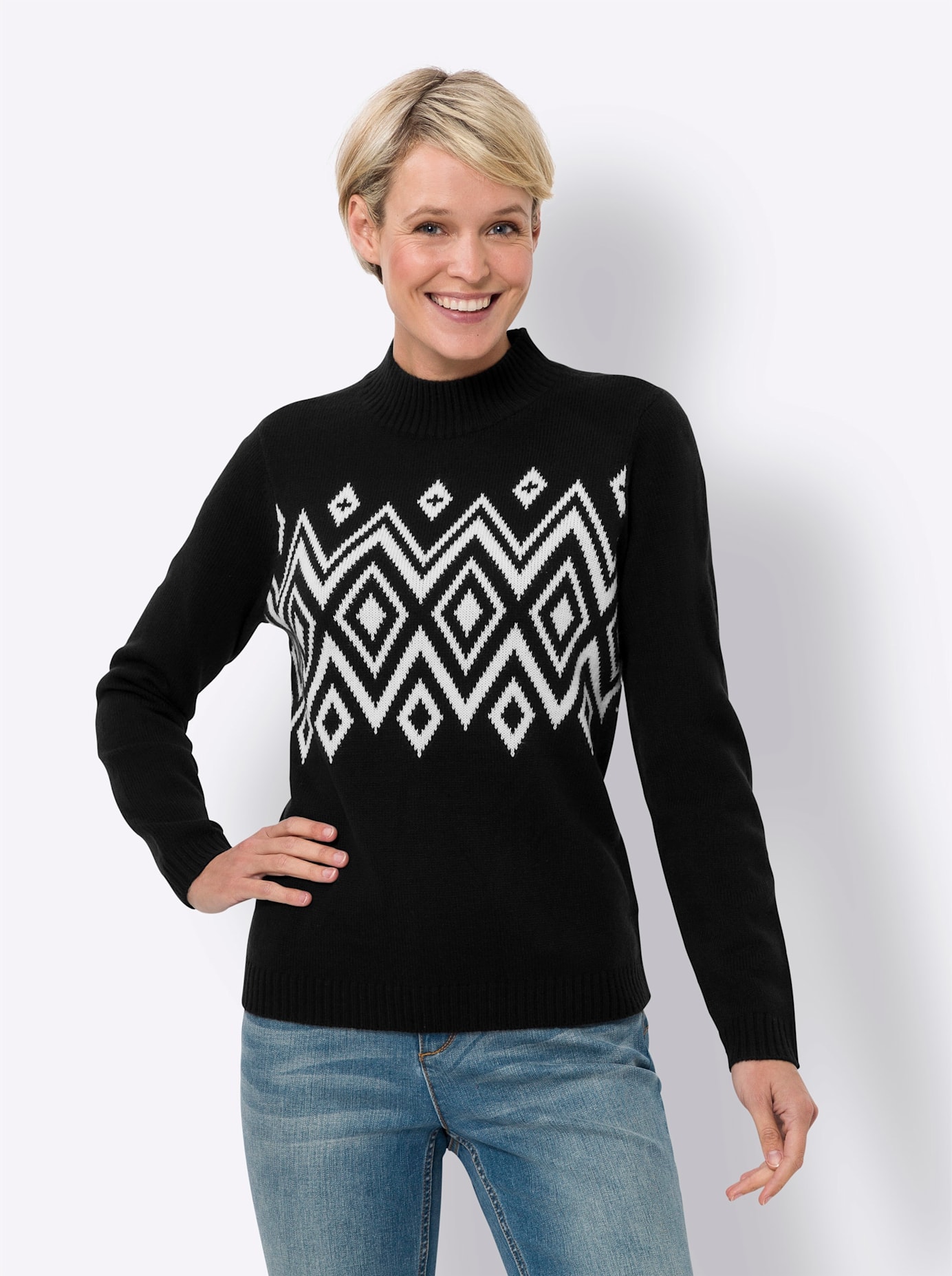 Classic Basics Stehkragenpullover »Stehkragen-Pullover«