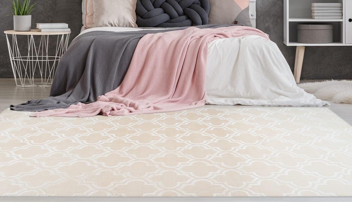 my home Teppich »Triana« rechteckig 7 mm Höhe 3D-Design, geometrisches & modernes Design, Kurzflor, kuschelig