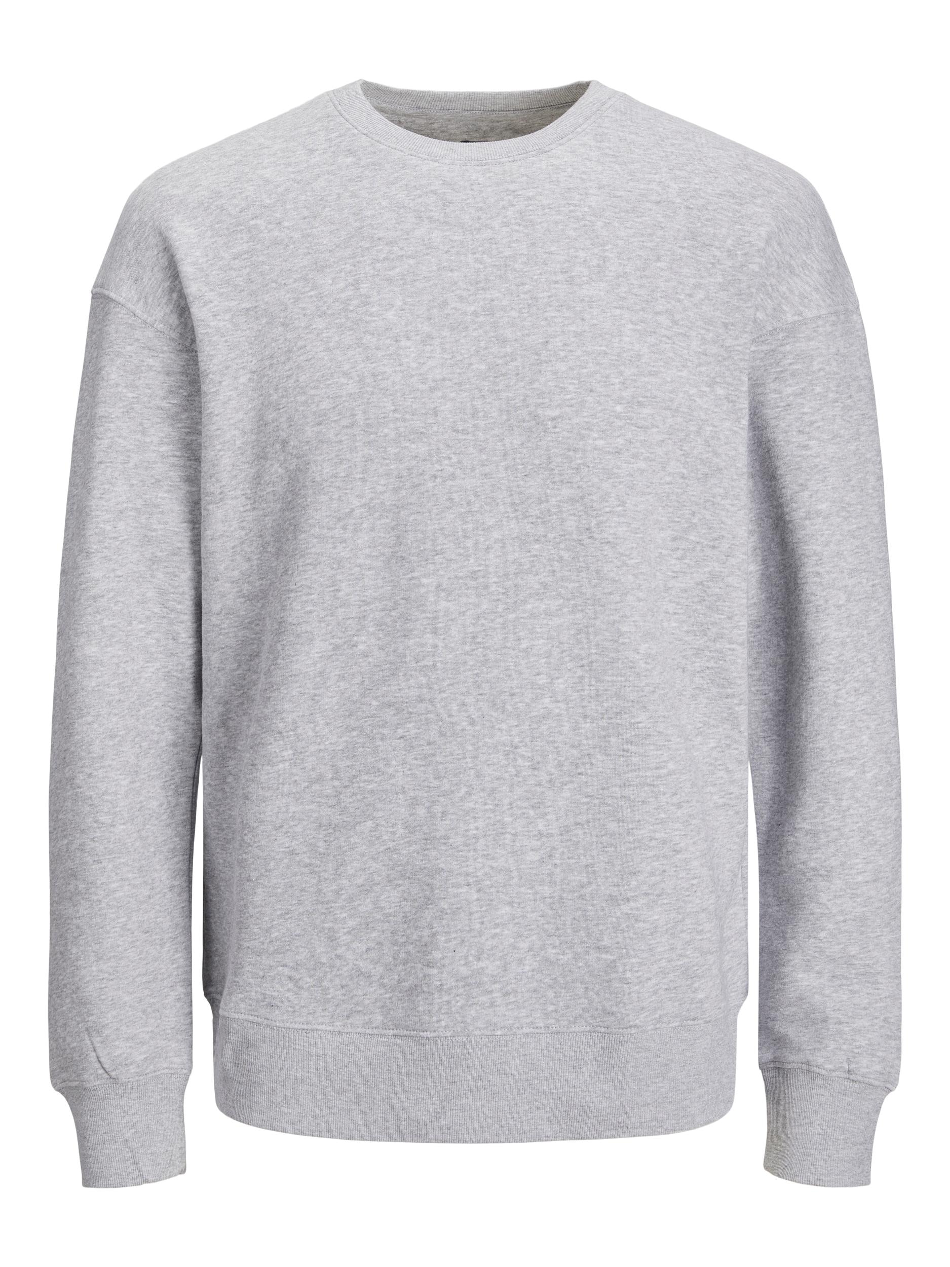 Jack & Jones PlusSize Sweatshirt »JJEBRADLEY SWEAT CREW NOOS PLS«, mit Rippbündchen