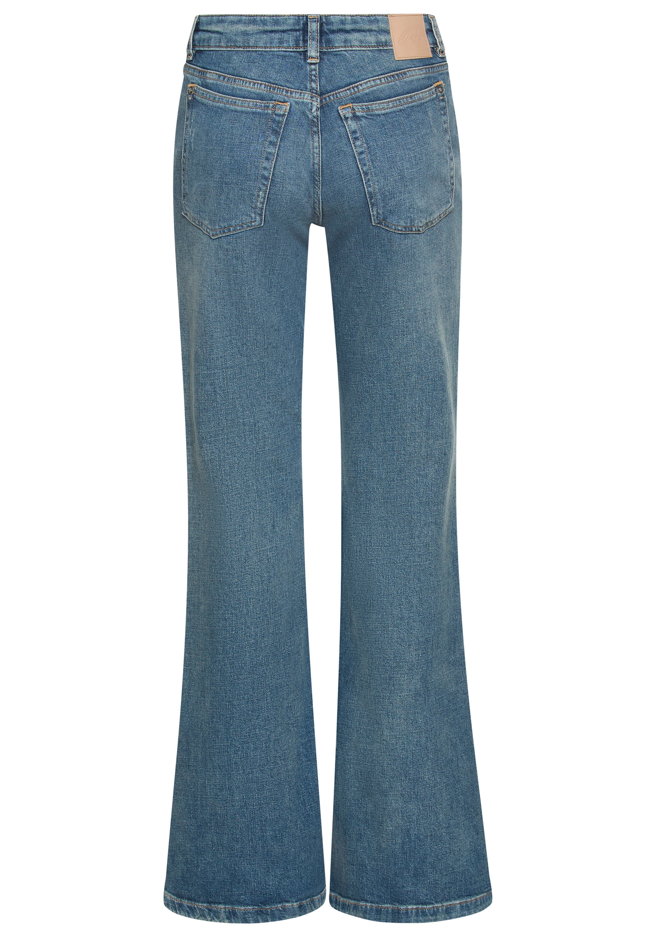 BOSS ORANGE Bootcut-Jeans »SOFT BOOTCUT LR Premium Damenmode«, Low Rise