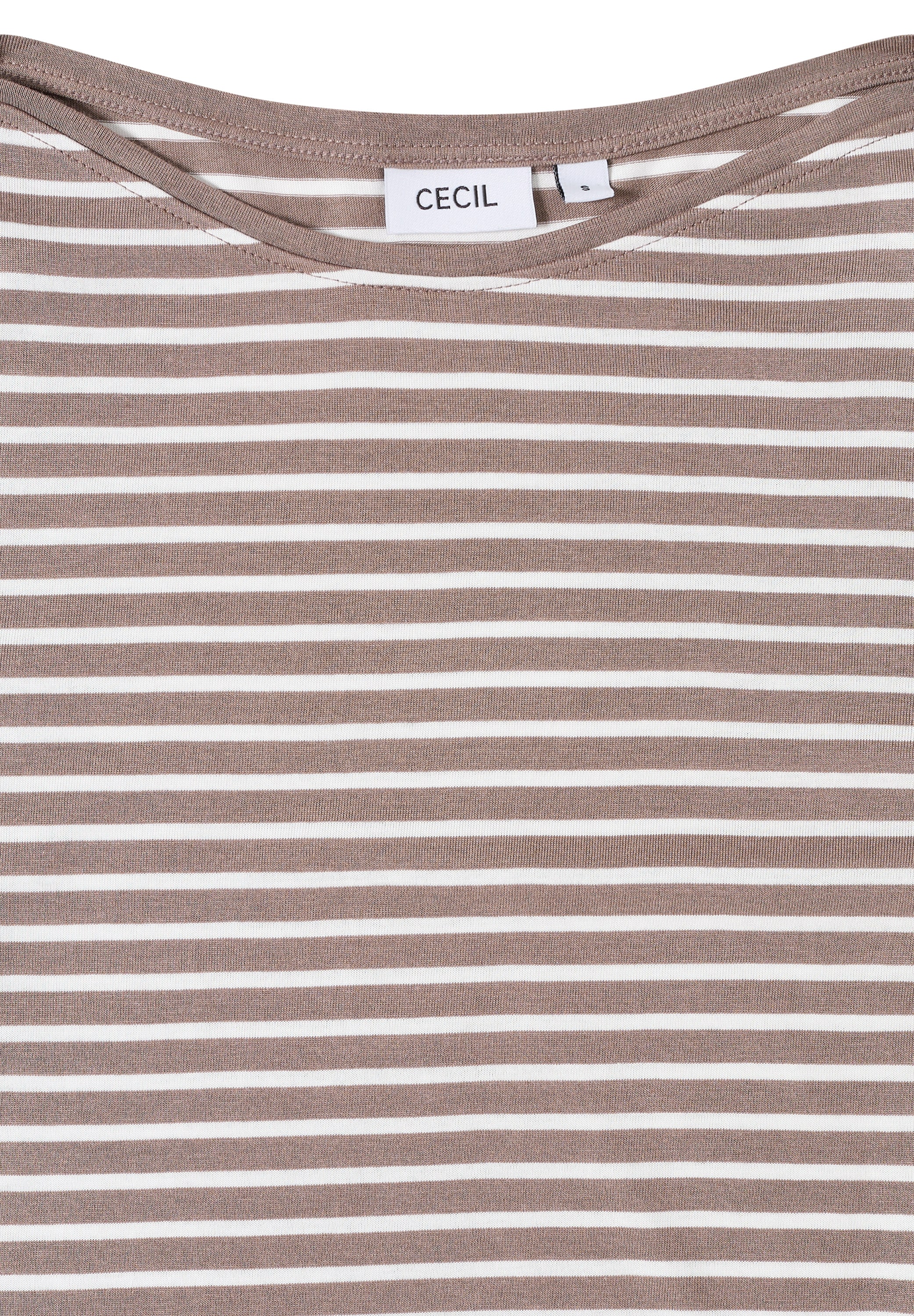 Cecil 3/4-Arm-Shirt, mit Streifen Muster