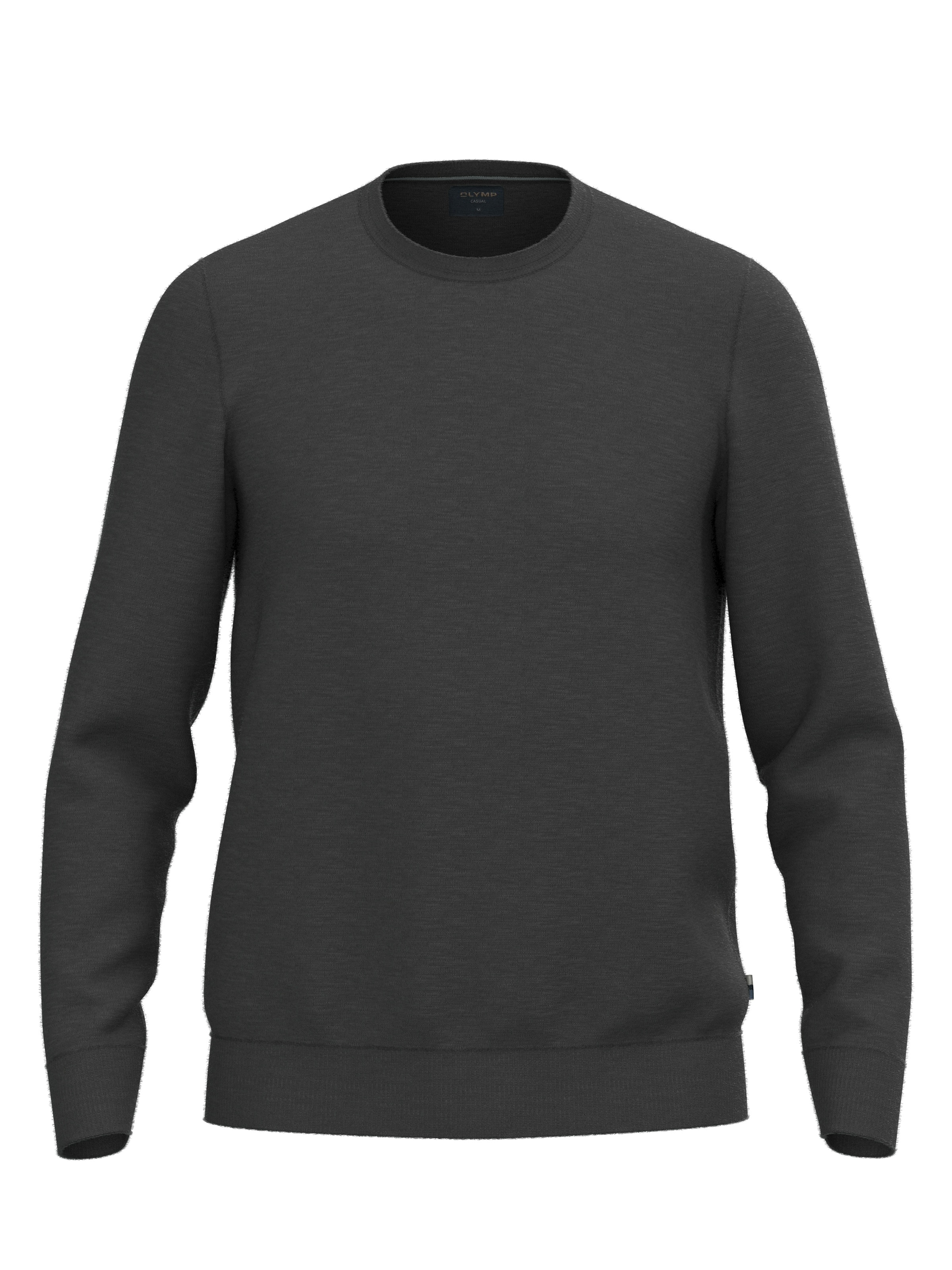 OLYMP Rundhalspullover »OLYMP Strick Casual« moderner Strickpullover