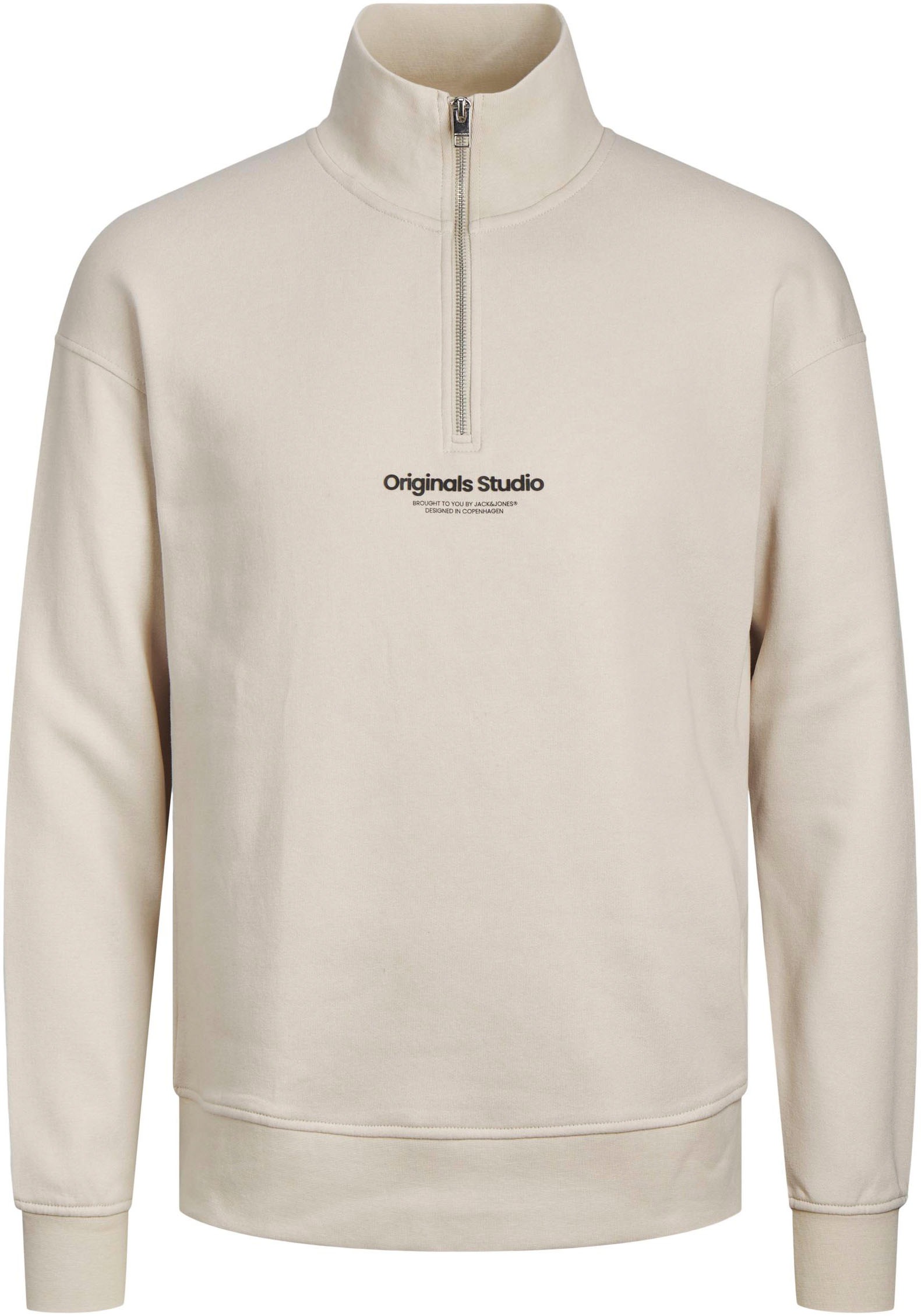 Jack & Jones Sweatshirt »JORVESTERBRO SWEAT QUARTER ZIP HN NOOS«