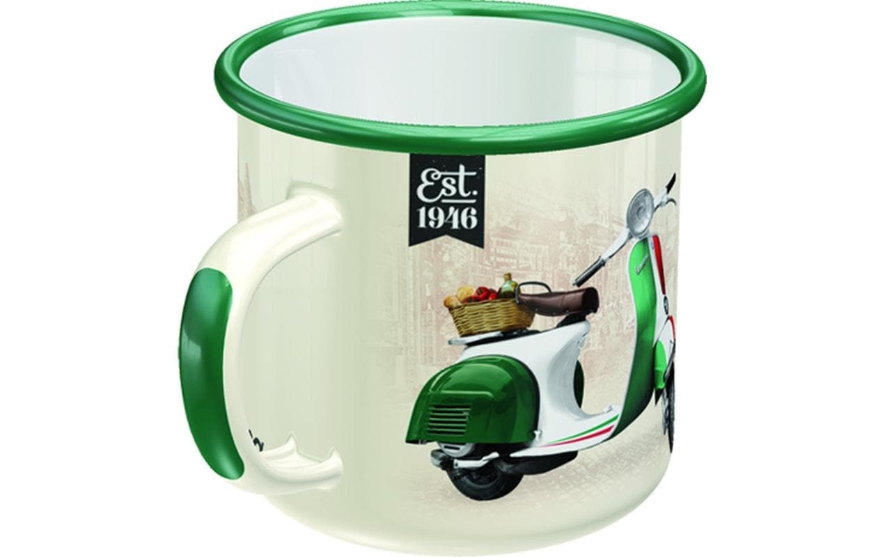 Tasse »Nostalgic Art Vespa 360 ml, 1 Stück, Gelb/Grün«, (1 tlg.)