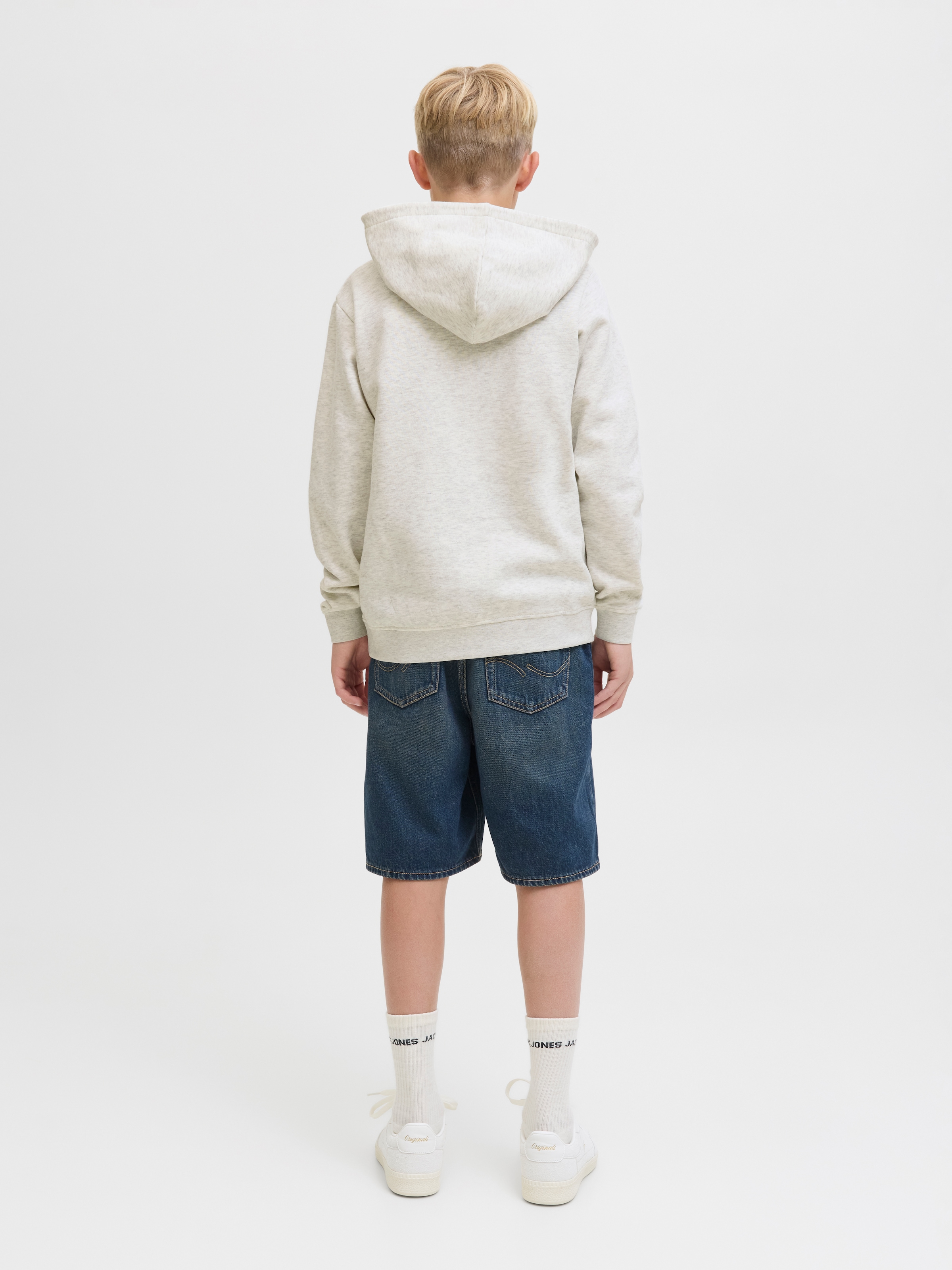 Jack & Jones Junior Kapuzensweatshirt »JCOTIER FRONT PRINT SWEAT HOOD JNR«