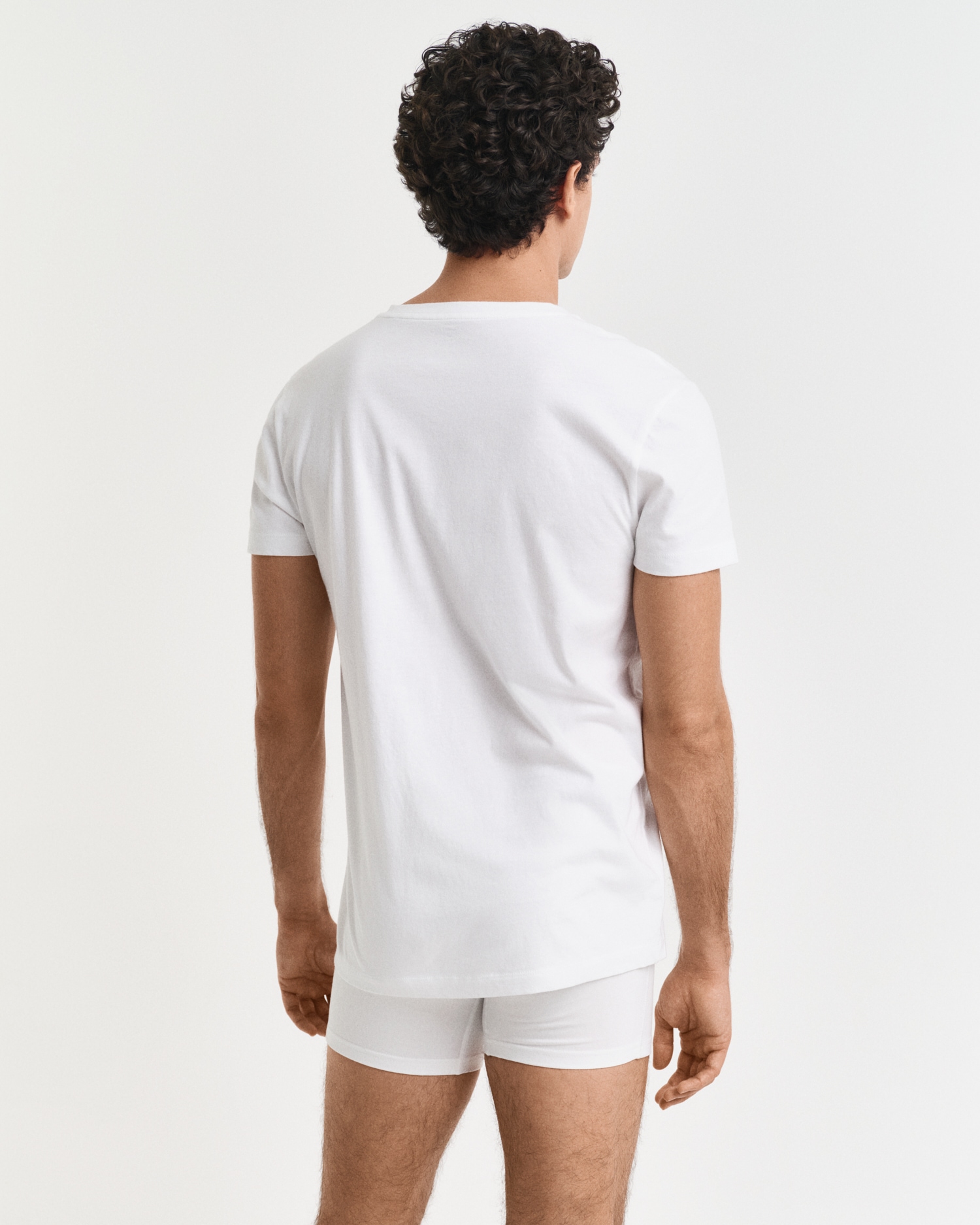 Gant Kurzarmshirt »V-NECK T-SHIRT 2-PACK«, Mit V-Ausschnitt
