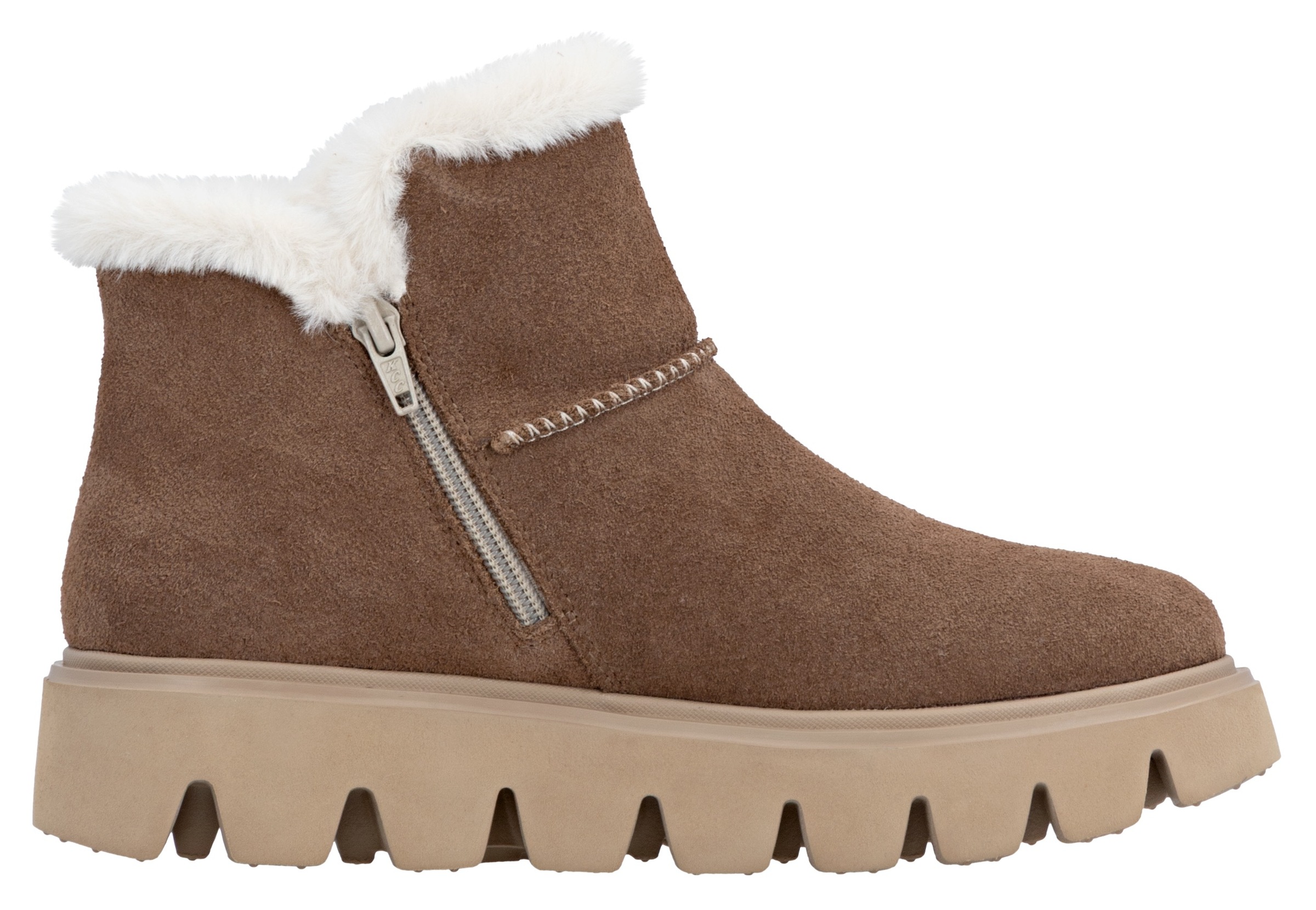 Rieker EVOLUTION Winterboots, Plateaustiefel, Schlupfschuh mit Innenreissverschluss