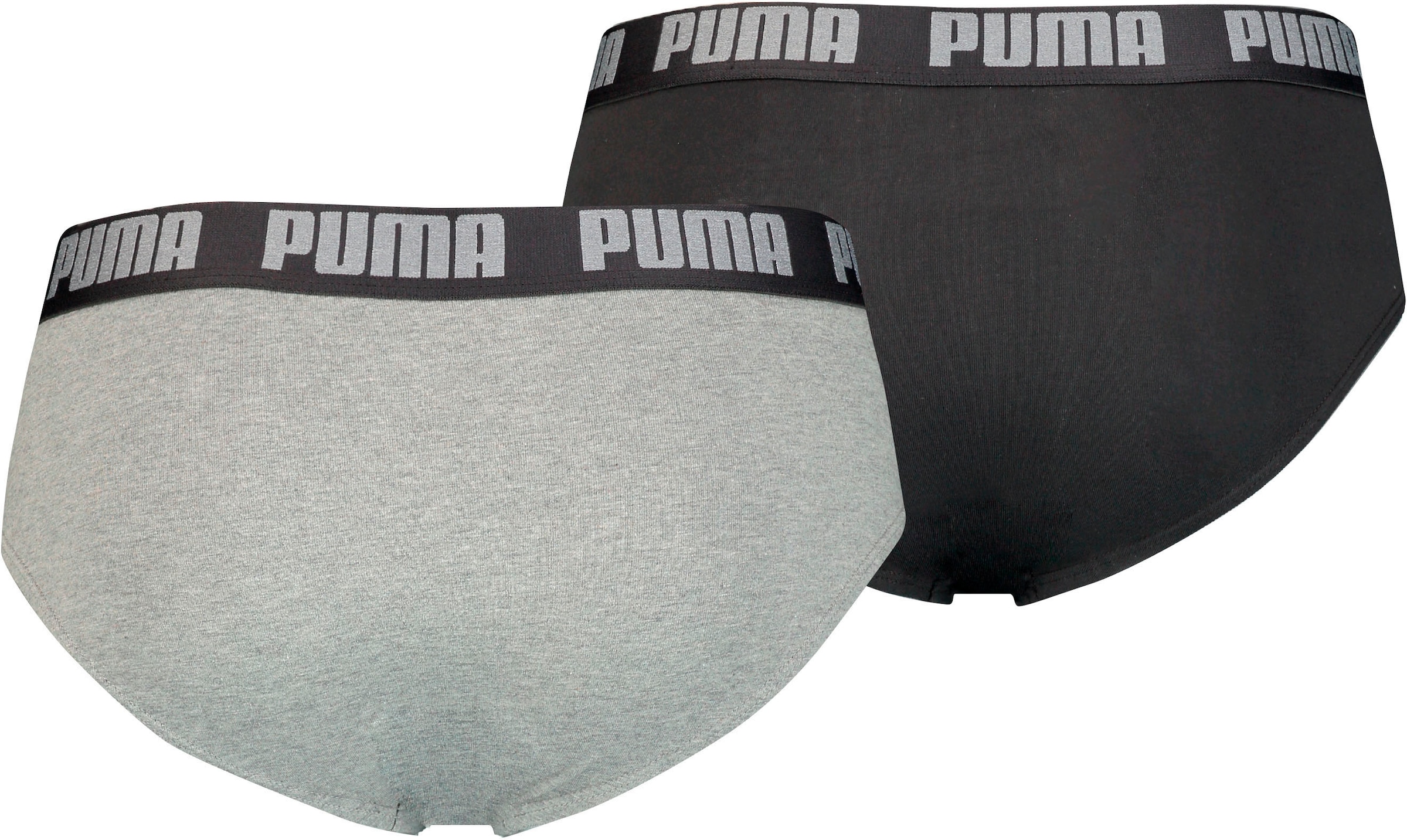 PUMA Slip, (Packung, 2er-Pack), mit breitem Logobund