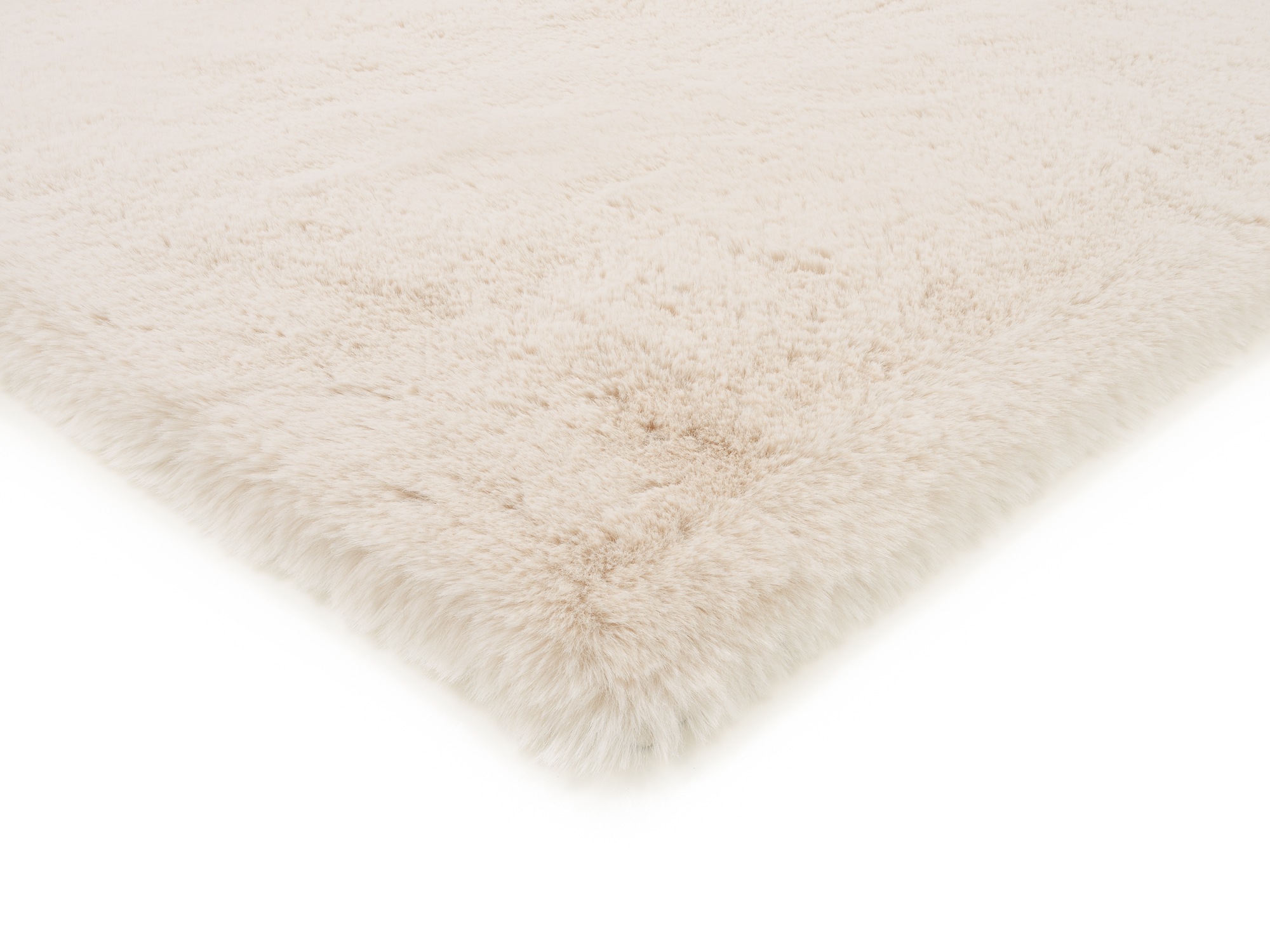 OCI DIE TEPPICHMARKE Hochflor-Teppich »ROCKY SOFT«, rechteckig, 35 mm Höhe, Kunstfell, weich, kuschelig, maschinell gewebt, Kaninchen Haptik