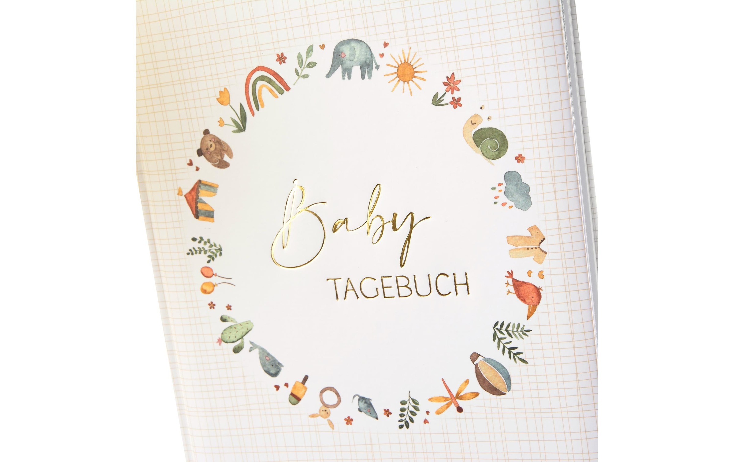 Goldfarbenbuch Tagebuch »Babytagebuch Hello Baby«