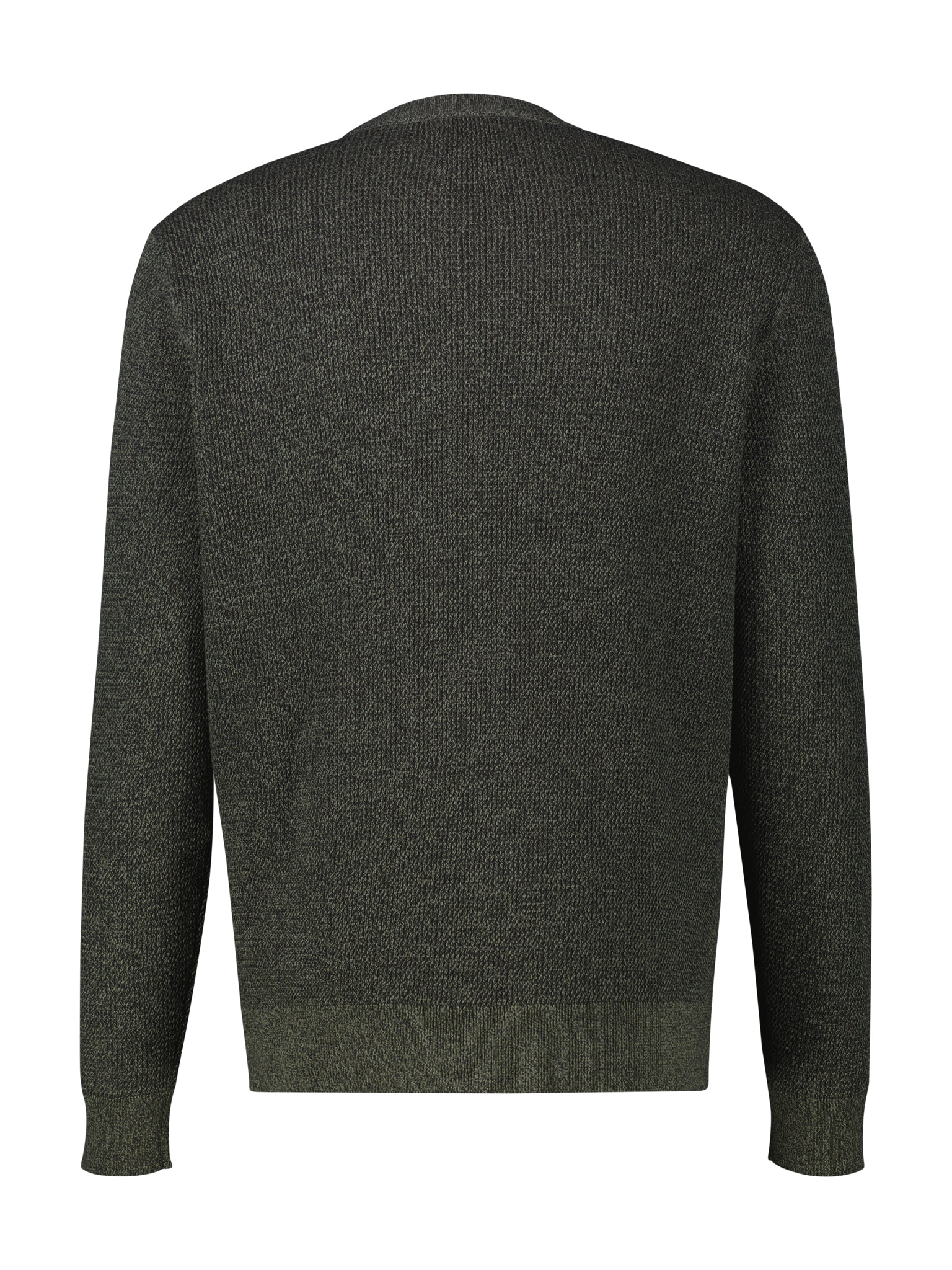 LERROS Strickpullover, mit Logo-Stickerei und in Struktur-Optik
