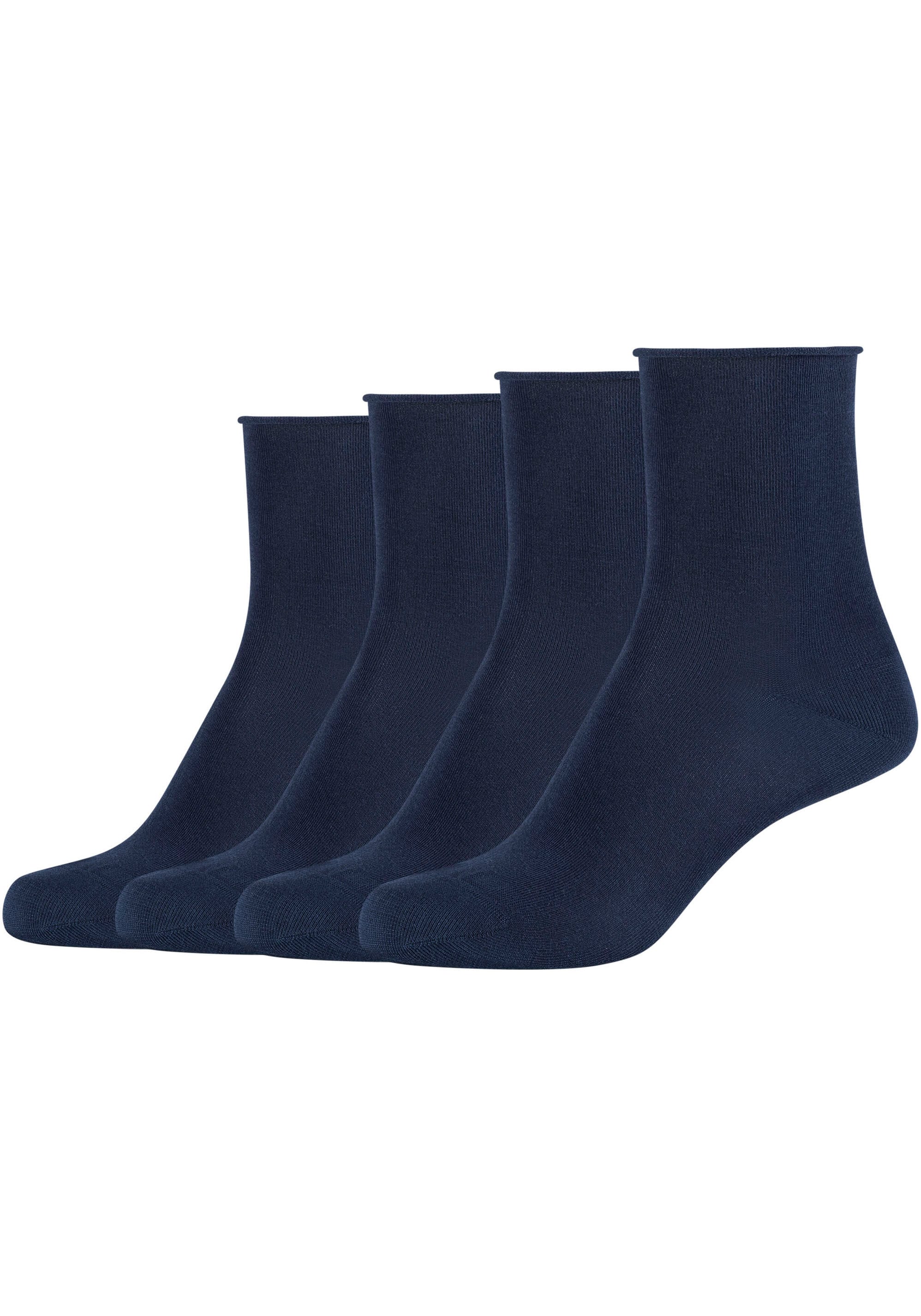 Camano Socken, (Packung, 4 Schweiz online bei Rollrand shoppen Mit Paar), Jelmoli-Versand