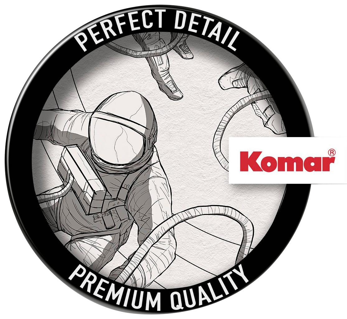 Komar Fototapete »Vlies selbstklebend - Weltraum - Grösse 125 x 125 cm«, bedruckt, Wohnzimmer, Schlafzimmer