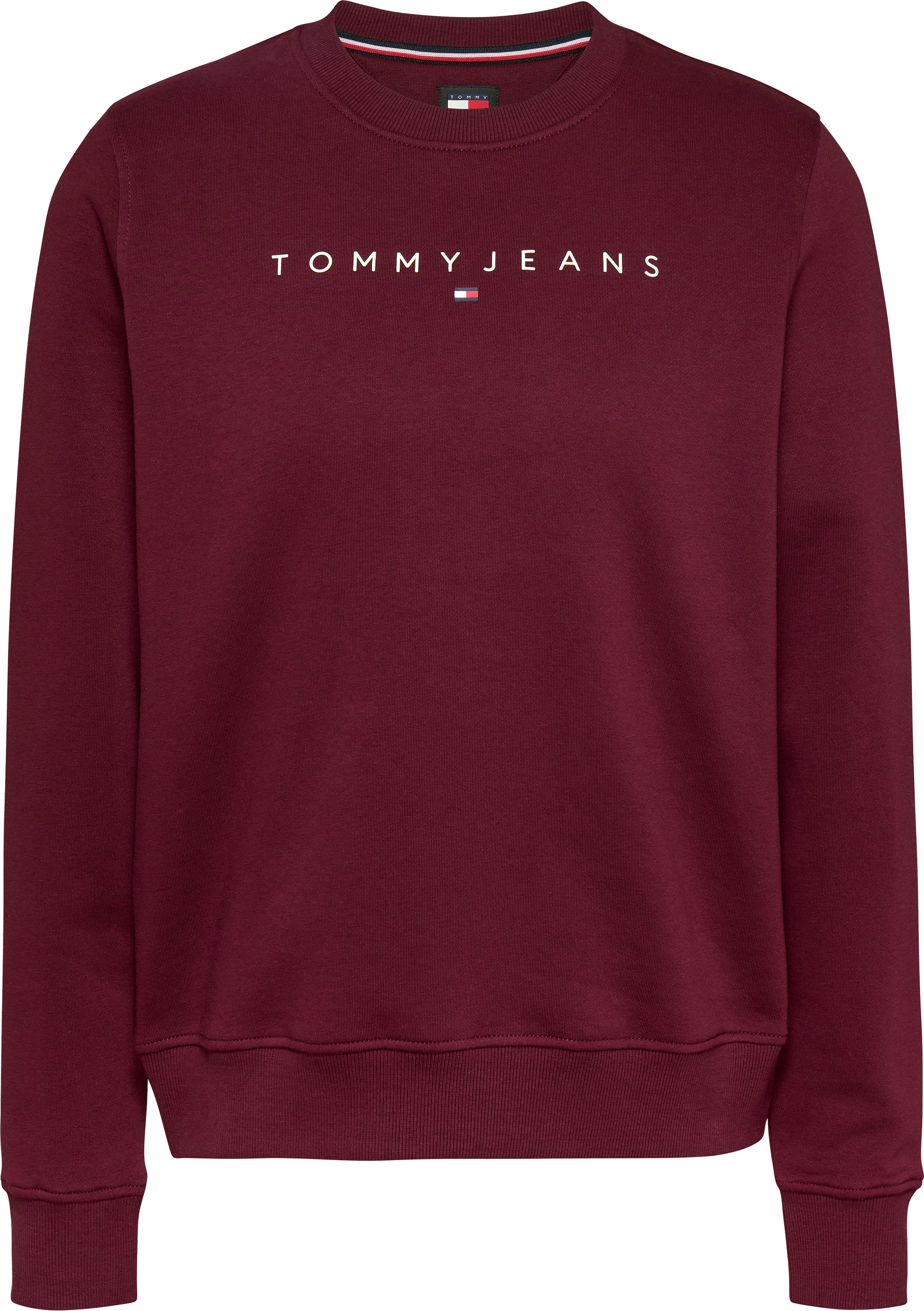 Tommy Jeans Sweatshirt »TJW REG LINEAR CREW EXT«, mit Logoschriftzug