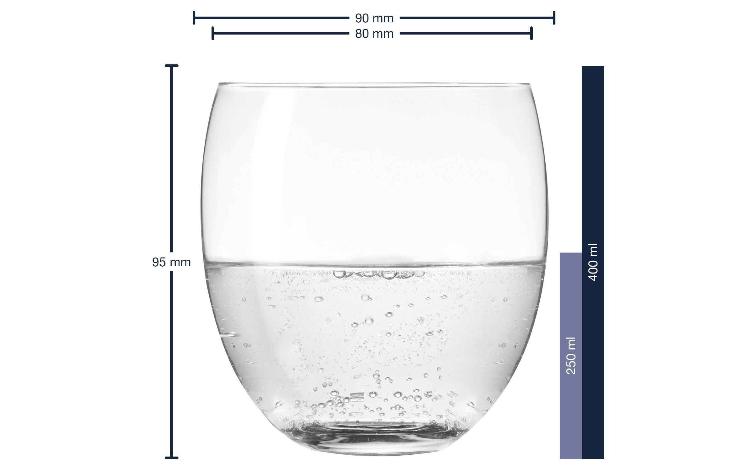LEONARDO Glas »Cheers 400ml«, (6 tlg.)