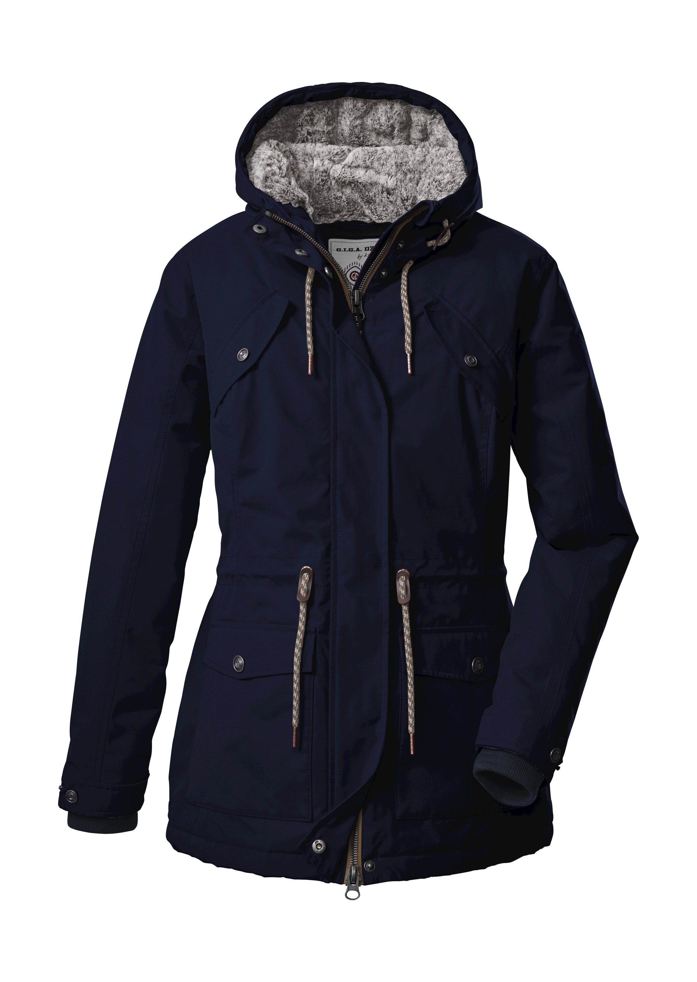 G.I.G.A. DX by killtec Parka »GW 8 WMN PRK« Wasserdichter Parka mit verstellbarer Kapuze und Taillenweite