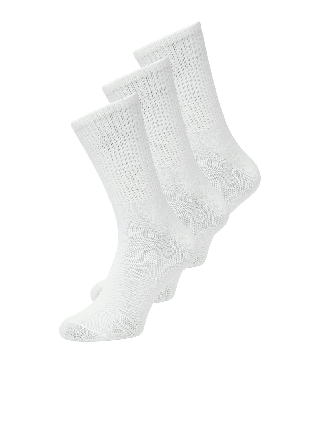 Jack & Jones Freizeitsocken "JACCHARLES – Tennissocken im 3er-Pack mit Stretch-Komfort" Packung, 3 Stk. tlg. unifarben, casual